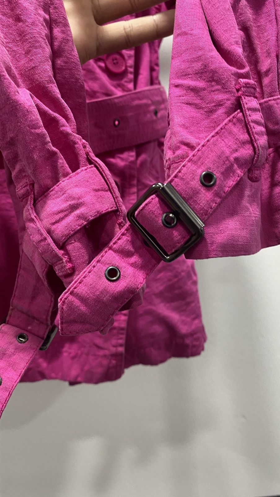Burberry Vintage Burberry London Coats Pink Barbie Size S / US 4 / IT 40 - 3 Thumbnail