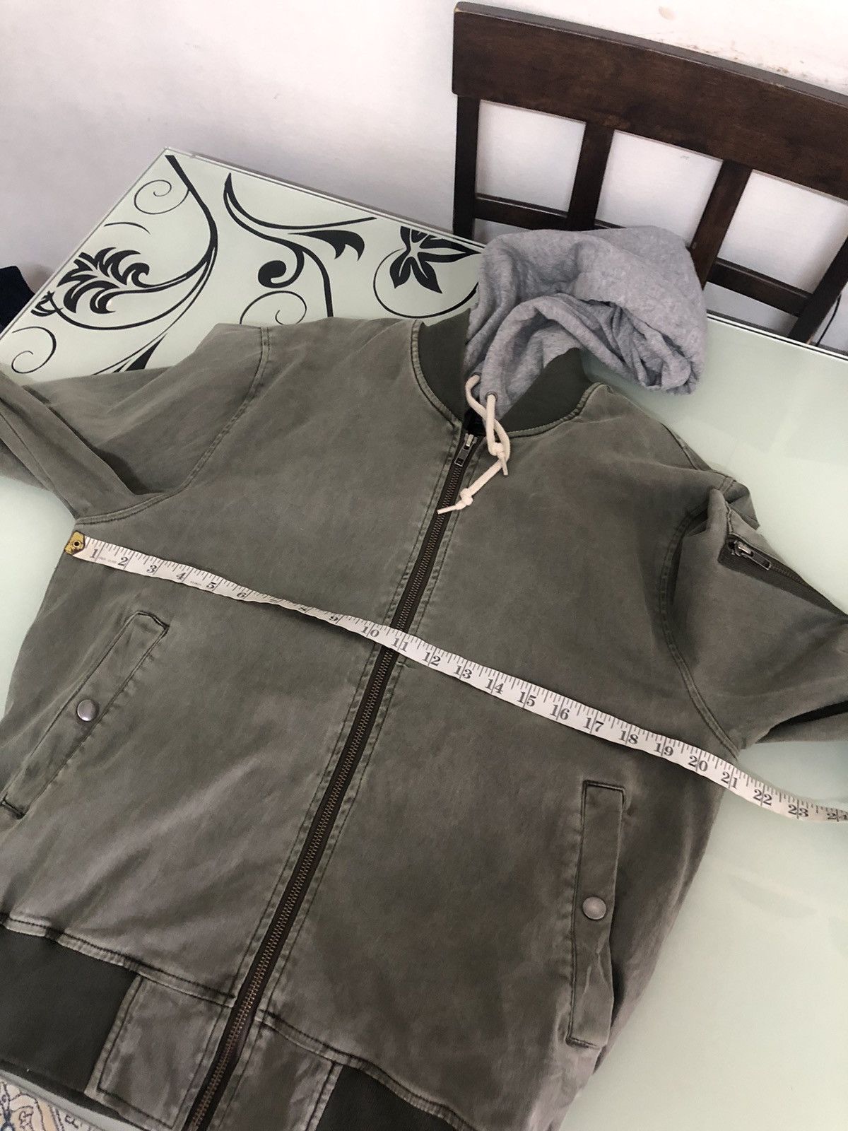 Japanese Brand Vintage Rag Machine Military Style Bomber Jacket Size US M / EU 48-50 / 2 - 17 Thumbnail