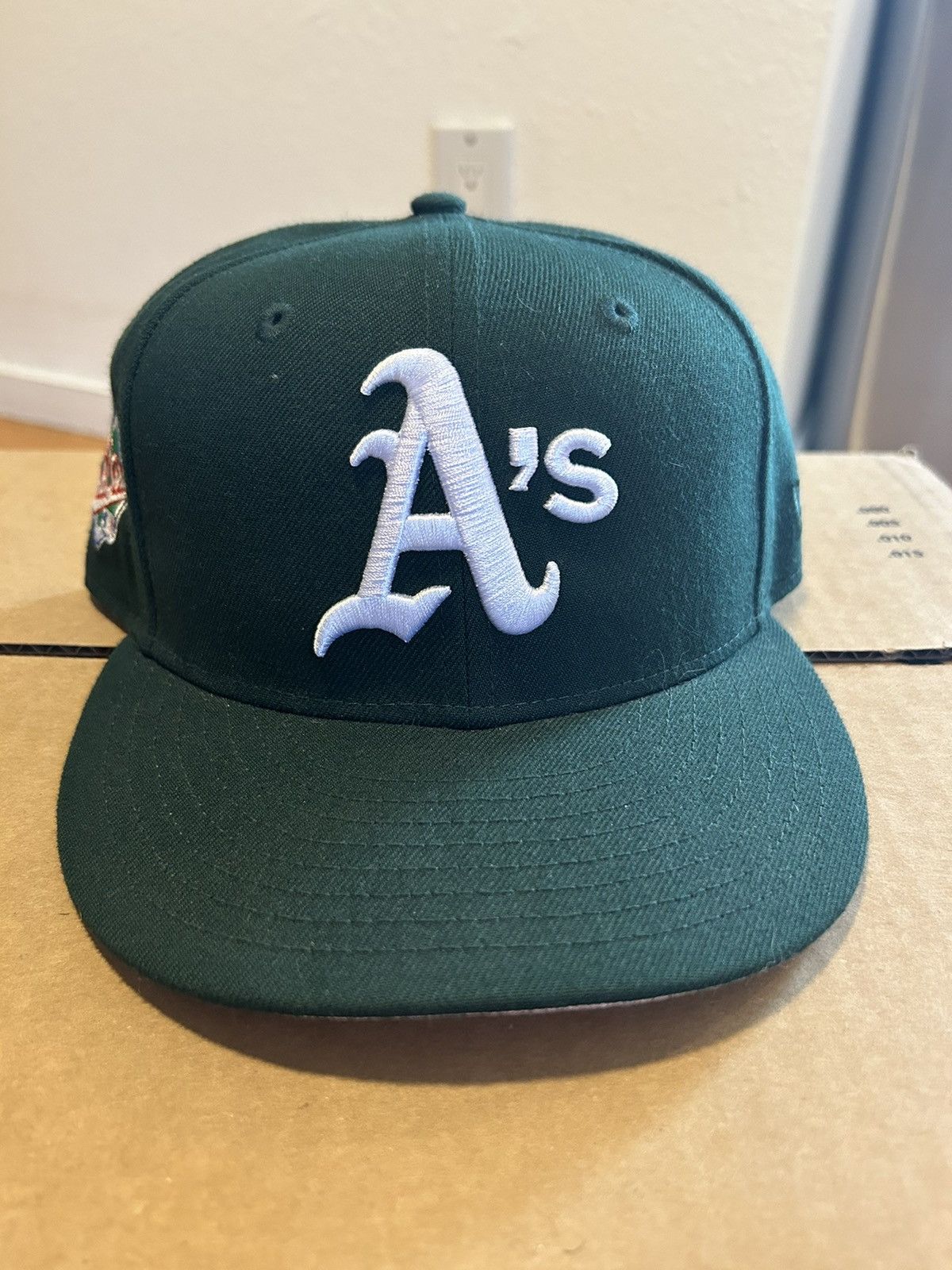 New Era Hat Club Oakland A’s Pink Brim fitted Grailed