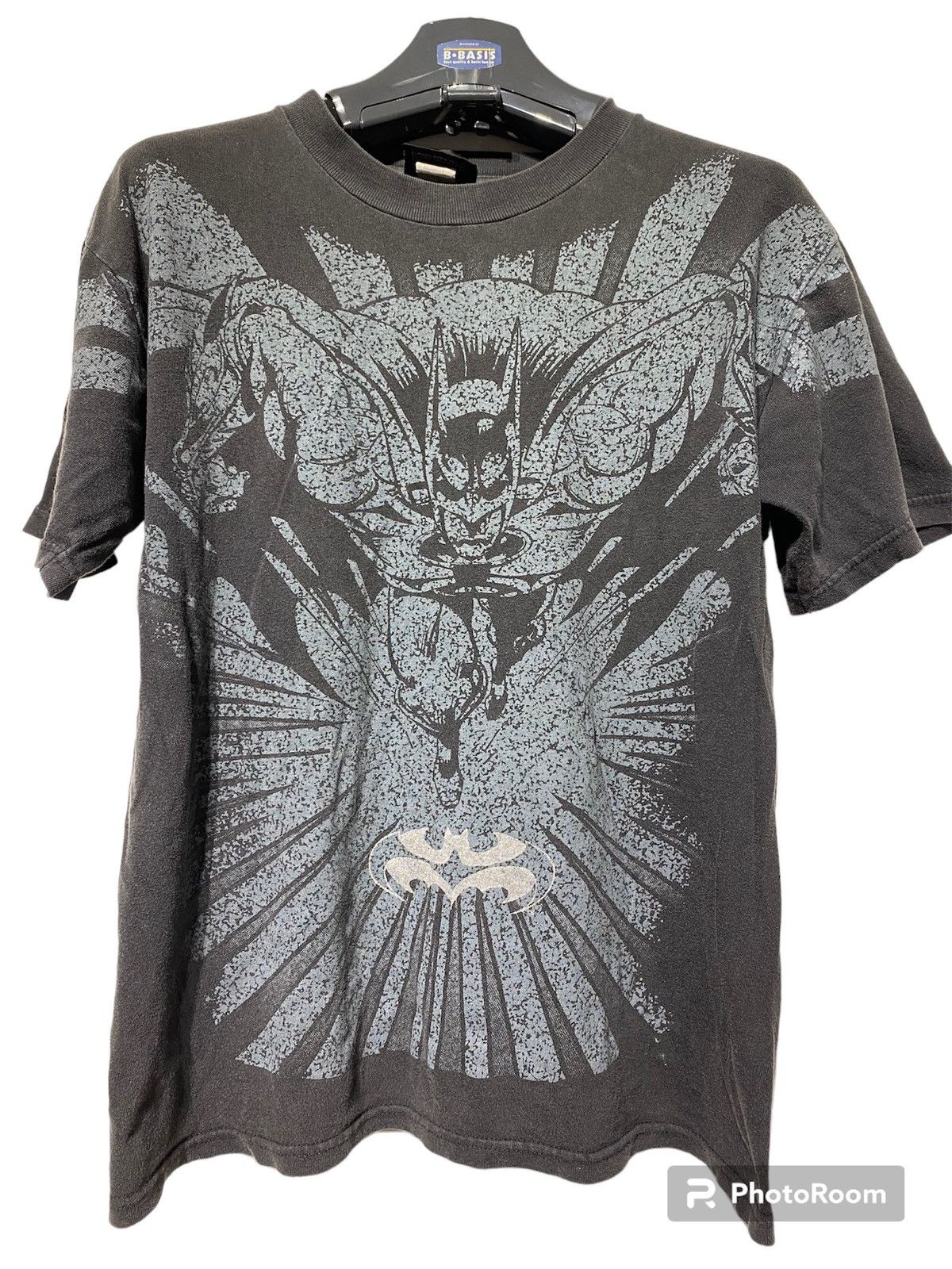 image of Vintage Batman 1997 Dc Comic in Black, Men's (Size XL)