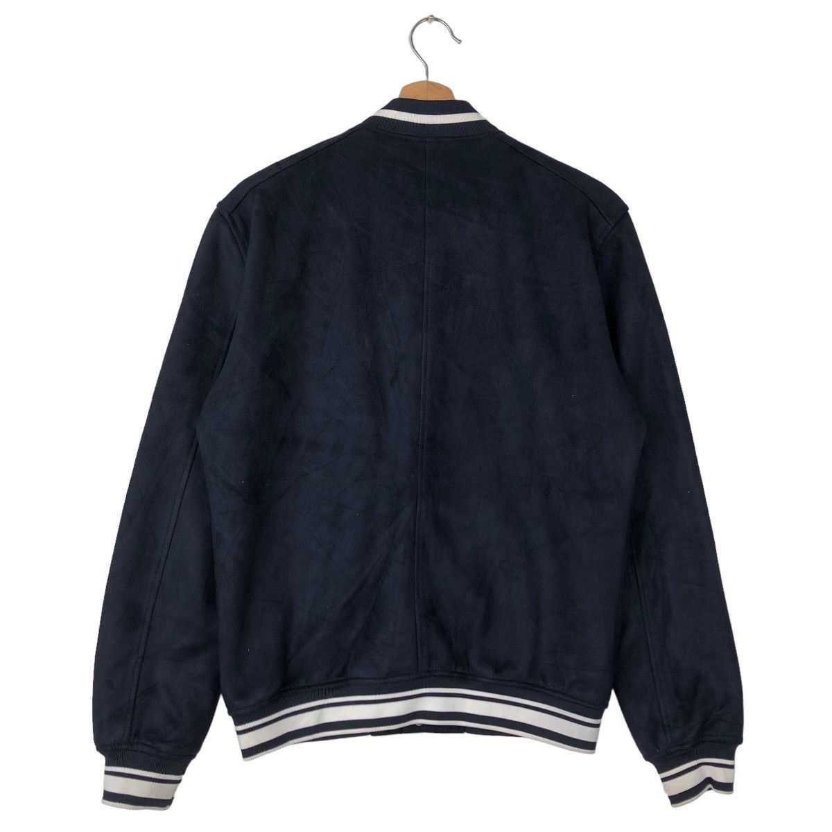 Japanese Brand VINTAGE SUEDE BOMBER JACKET ZARA JAPAN MADE ISSEY MIYAKE Size US S / EU 44-46 / 1 - 7 Thumbnail