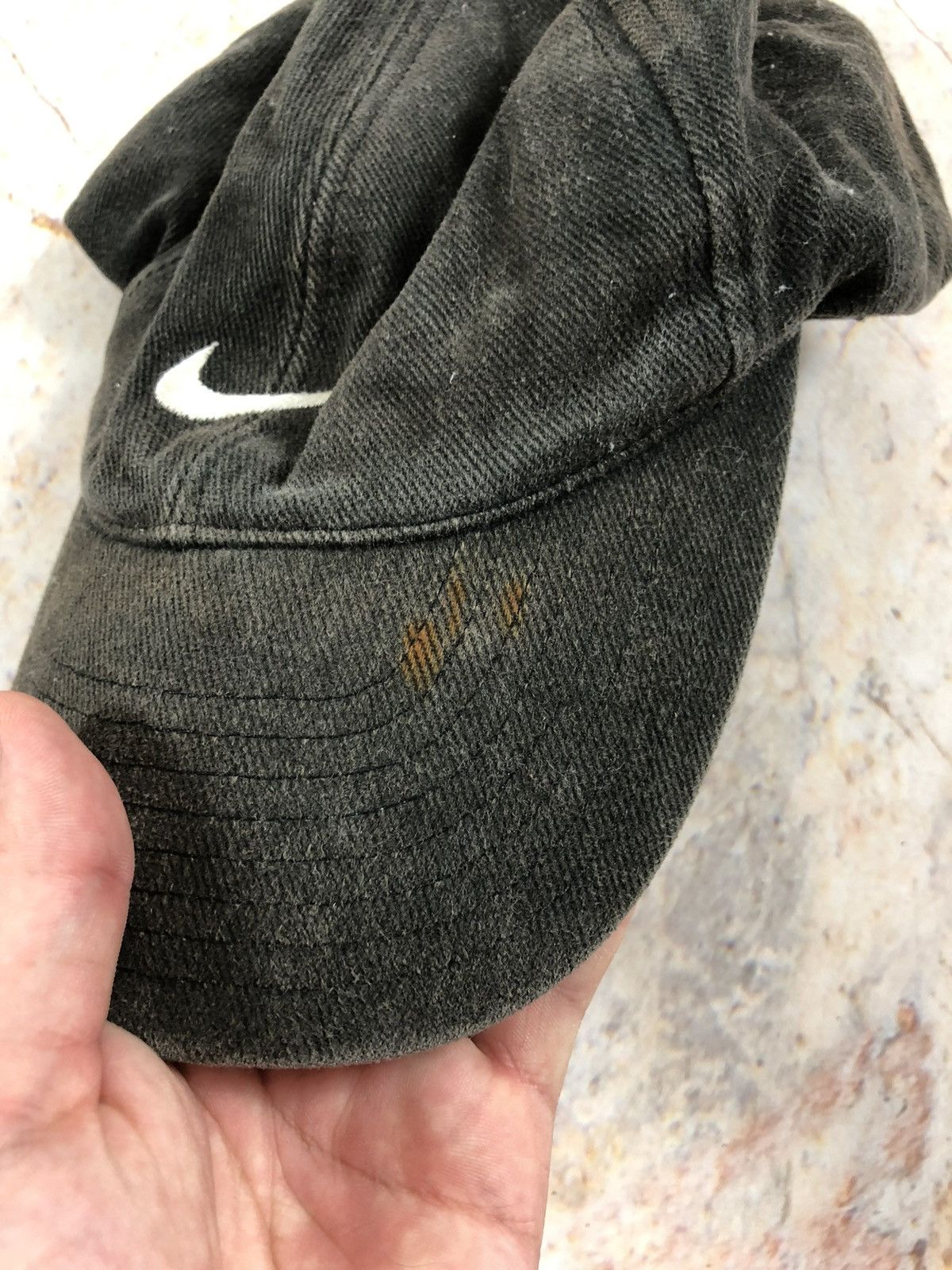 Nike × Vintage Nike vintage blue logo cap Size ONE SIZE - 4 Thumbnail