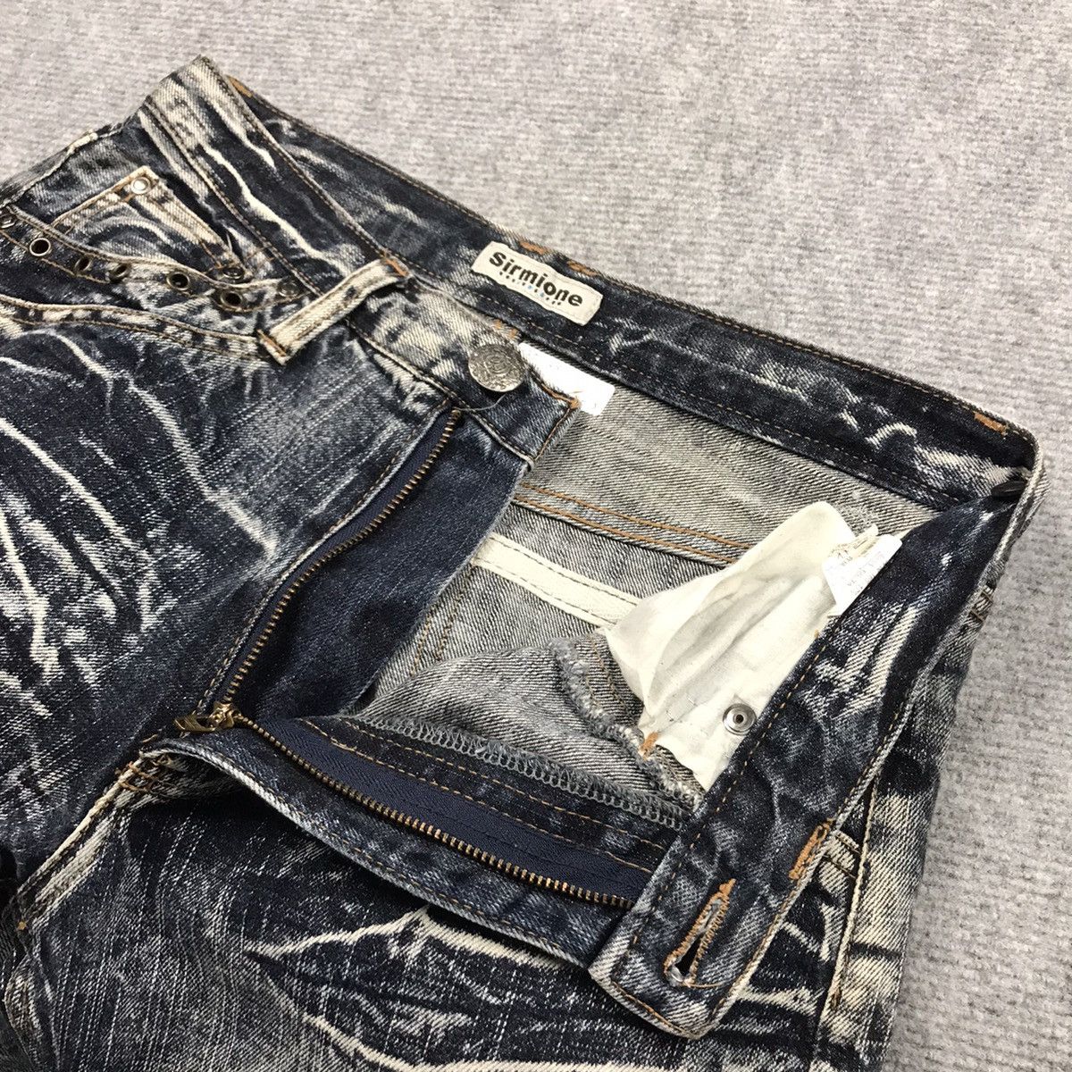 Japanese Brand FLARE JEANS🔥SIRMIONE FADED DENIM PANTS Size US 28 / EU 44 - 17 Thumbnail