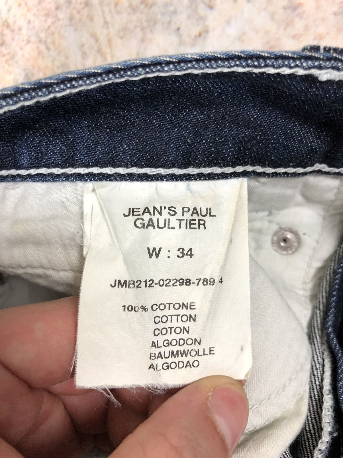 Jean Paul Gaultier Jean Paul gaultier denim jeans pants Size US 34 / EU 50 - 5 Thumbnail