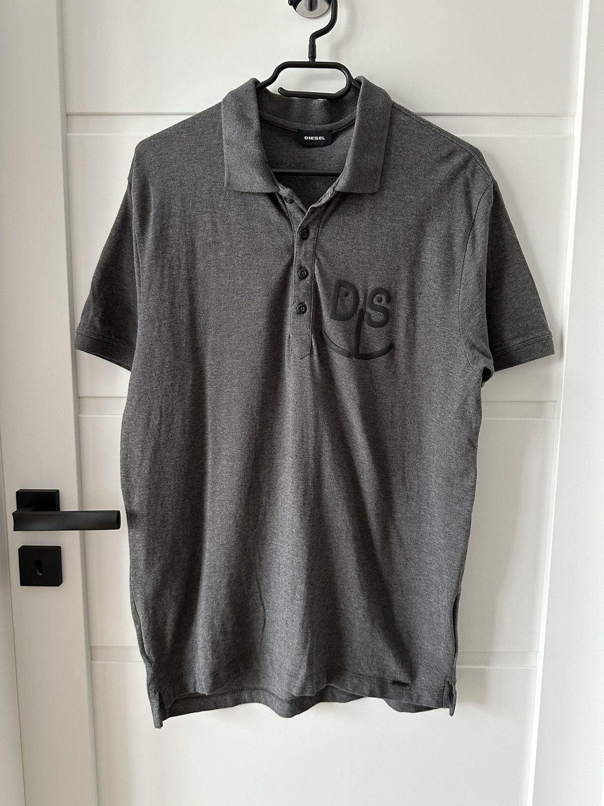 Diesel DIESEL GRAY POLO SHIRT MEDIUM Size US M / EU 48-50 / 2 - 1 Thumbnail