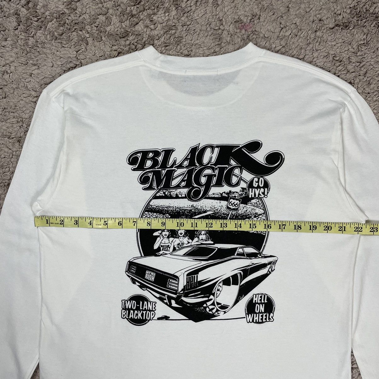 Hysteric Glamour Vintage Hysteric Glamour Black Magic Graphic T-shirt Size US L / EU 52-54 / 3 - 16 Thumbnail