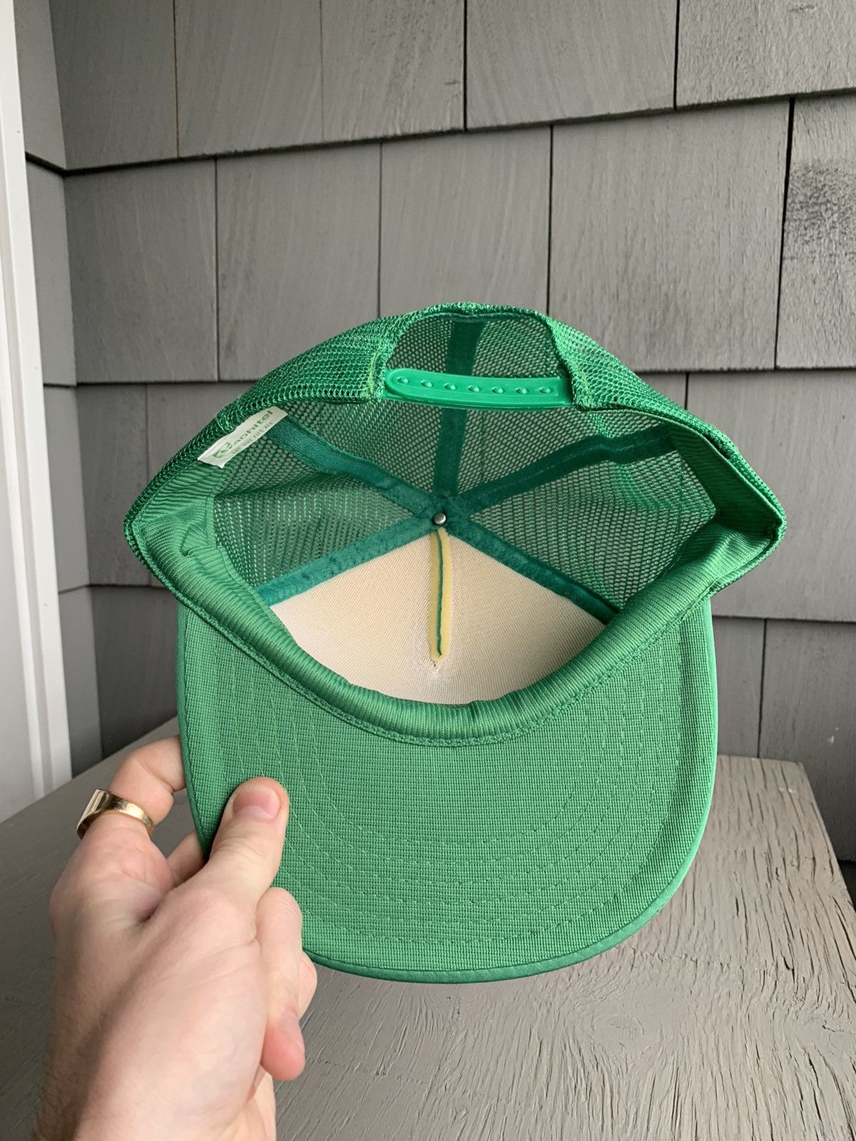 Other × Vintage Vintage Trucker Hat Green Tourist Cuba Gradient Text Script Size ONE SIZE - 3 Thumbnail
