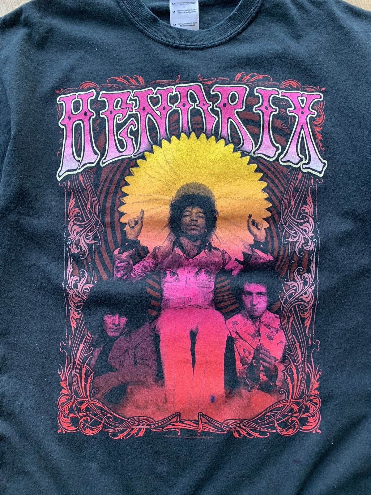 Band Tees × Jimi Hendrix × Vintage Vintage Jimi Hendrix t-shirt Size US M / EU 48-50 / 2 - 3 Thumbnail