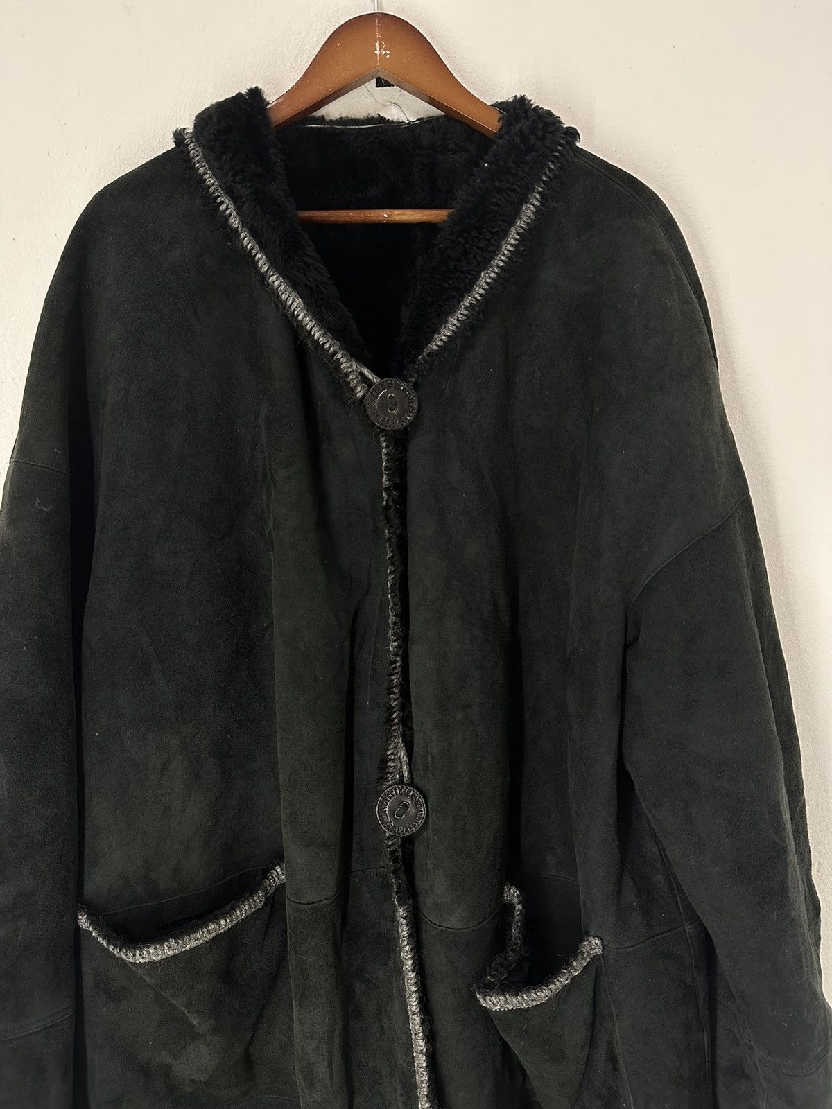 Fendi Vintage Fendissime By Karl Lagerfeld Shearling Sheep Skin Size M / US 6-8 / IT 42-44 - 5 Thumbnail