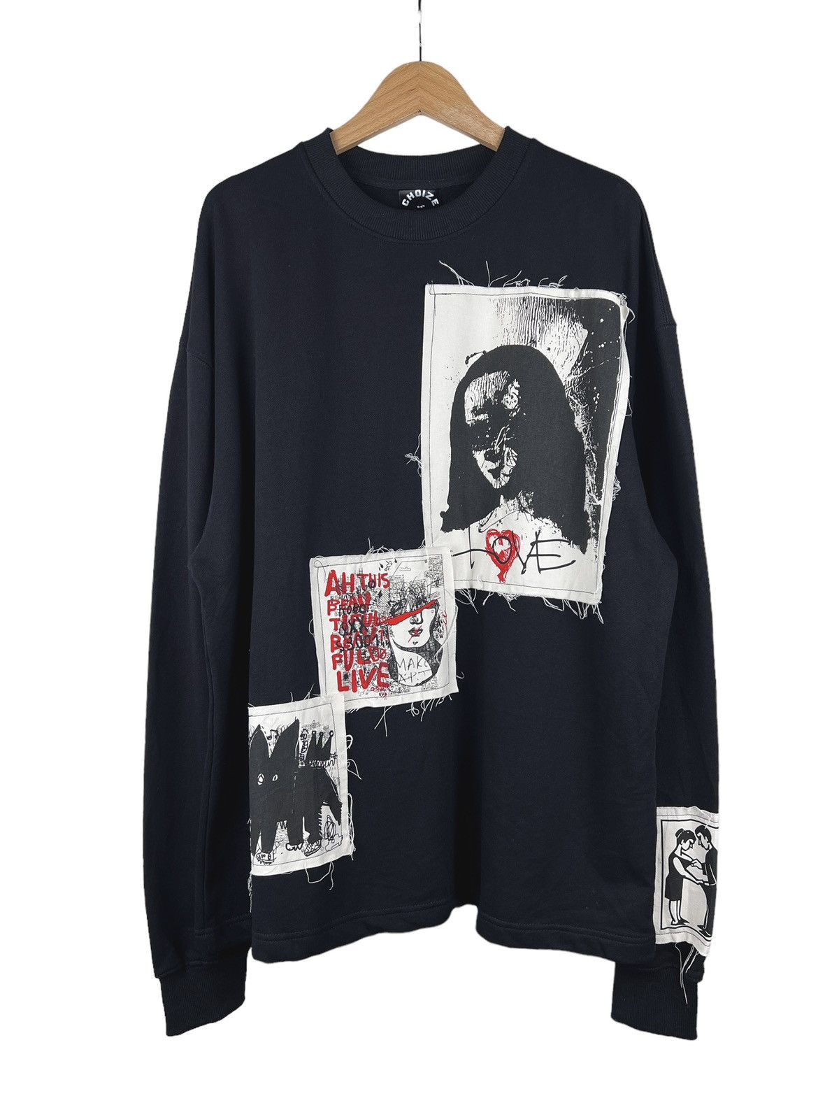 Japanese Brand Choize 🇯🇵 Patch Longsleeve Shirt Raf Simons Inspired Size US L / EU 52-54 / 3 - 1 Thumbnail