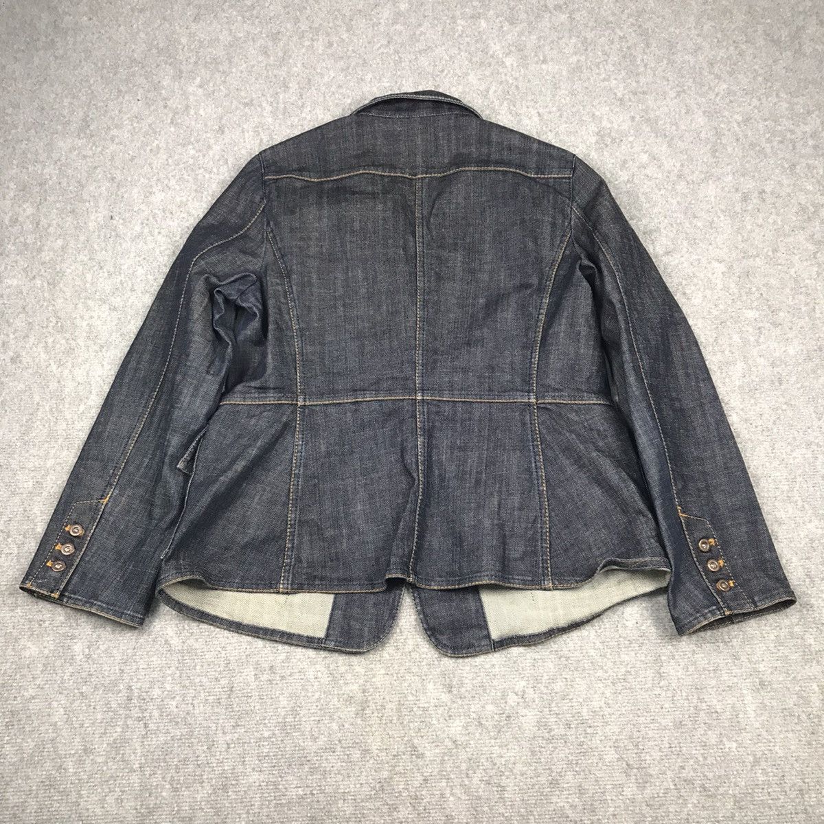 Japanese Brand KOMIKYOKU DENIM JACKET Size M / US 6-8 / IT 42-44 - 8 Thumbnail