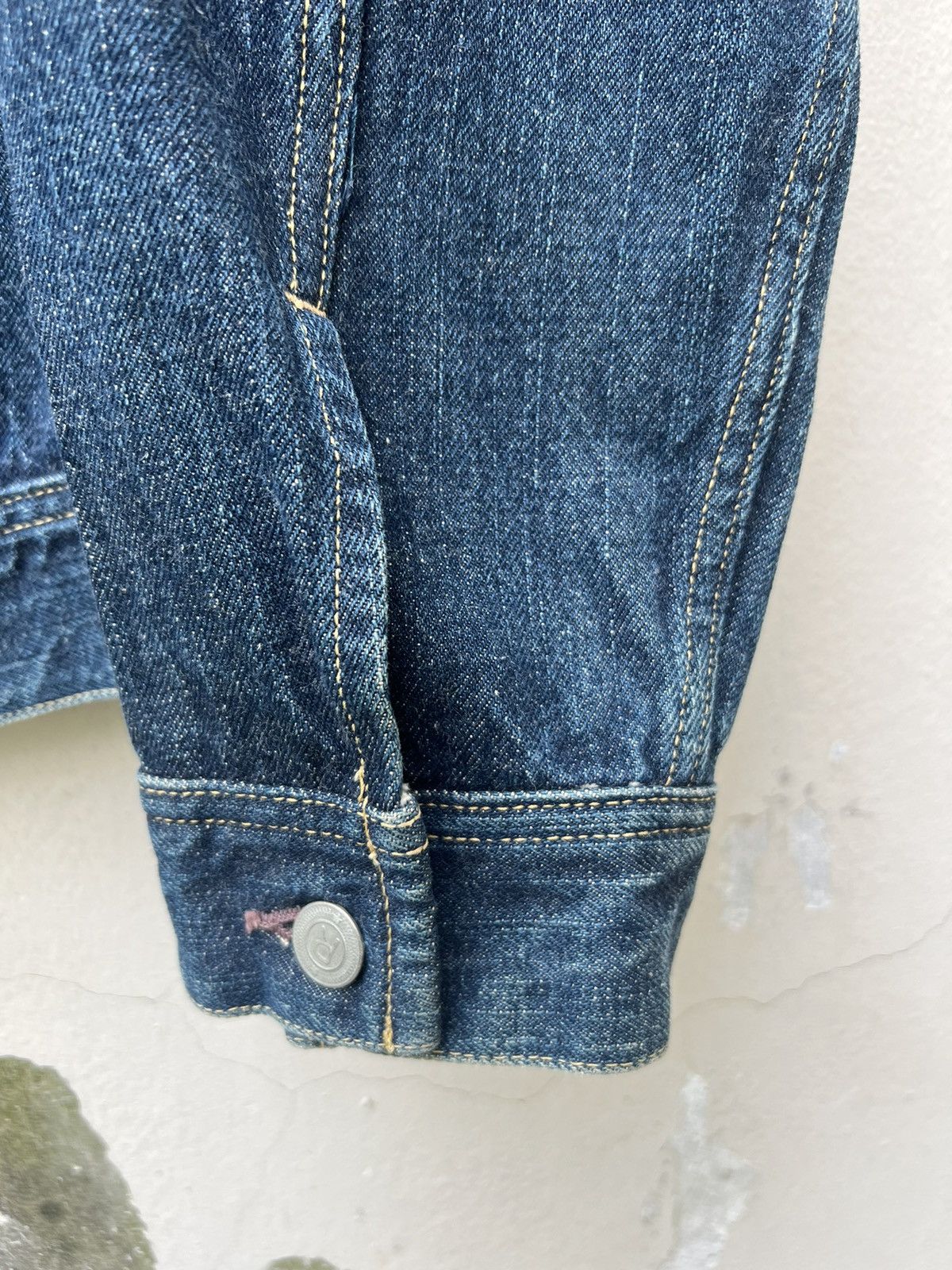 45rpm Vintage 45rpm Japan Denim Trucker Jacket Size US M / EU 48-50 / 2 - 9 Thumbnail