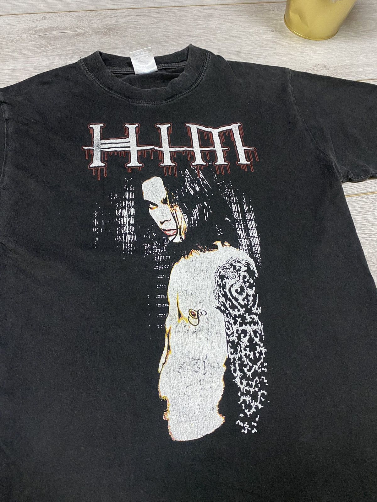 Band Tees HIM band t-shirt vintage Size US S / EU 44-46 / 1 - 4 Thumbnail