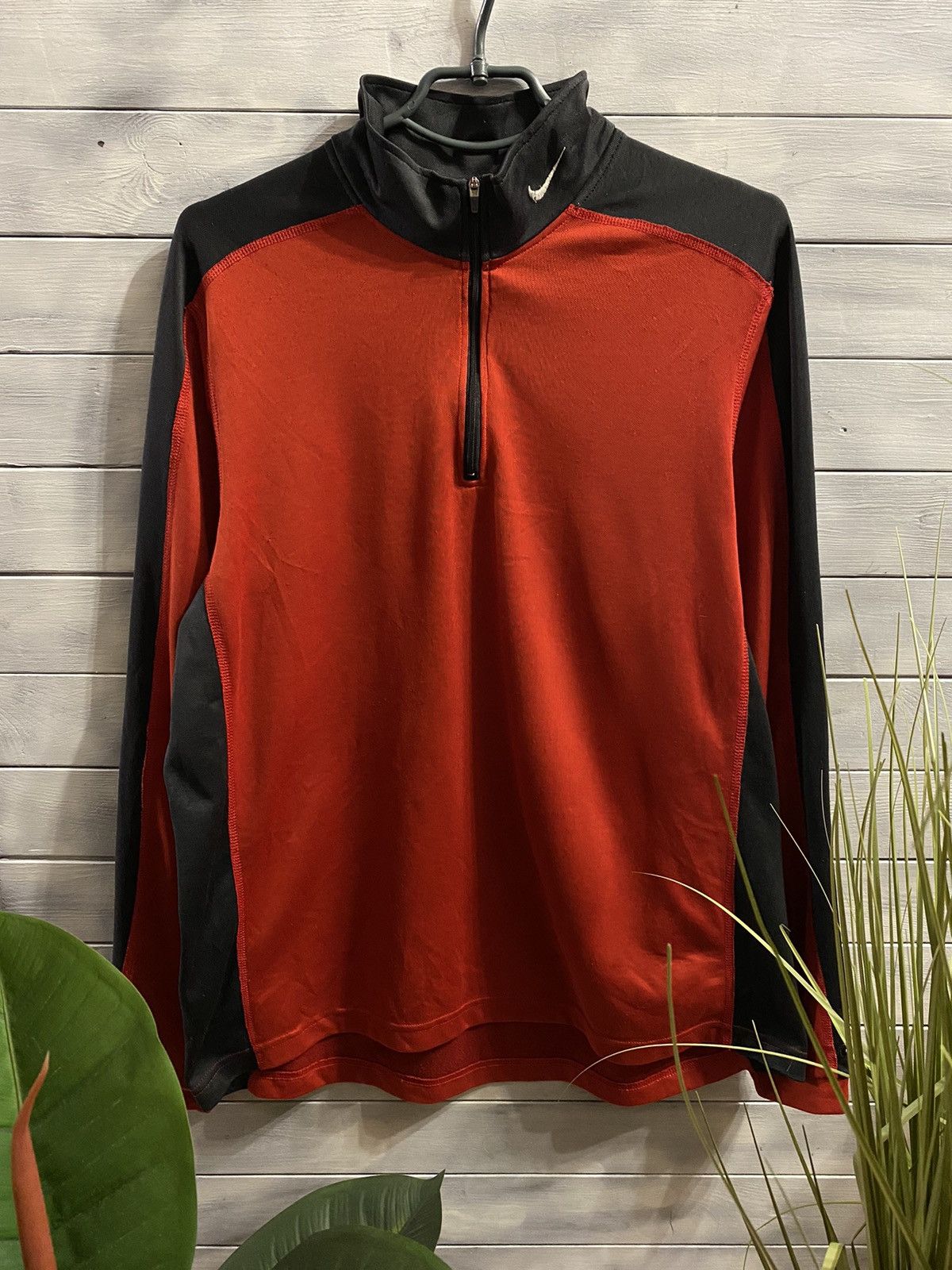 Nike Rare Vintage 1/3 Zip Long-Sleeve Nike. 90’s. Made in U.S.A. Size US L / EU 52-54 / 3 - 1 Thumbnail