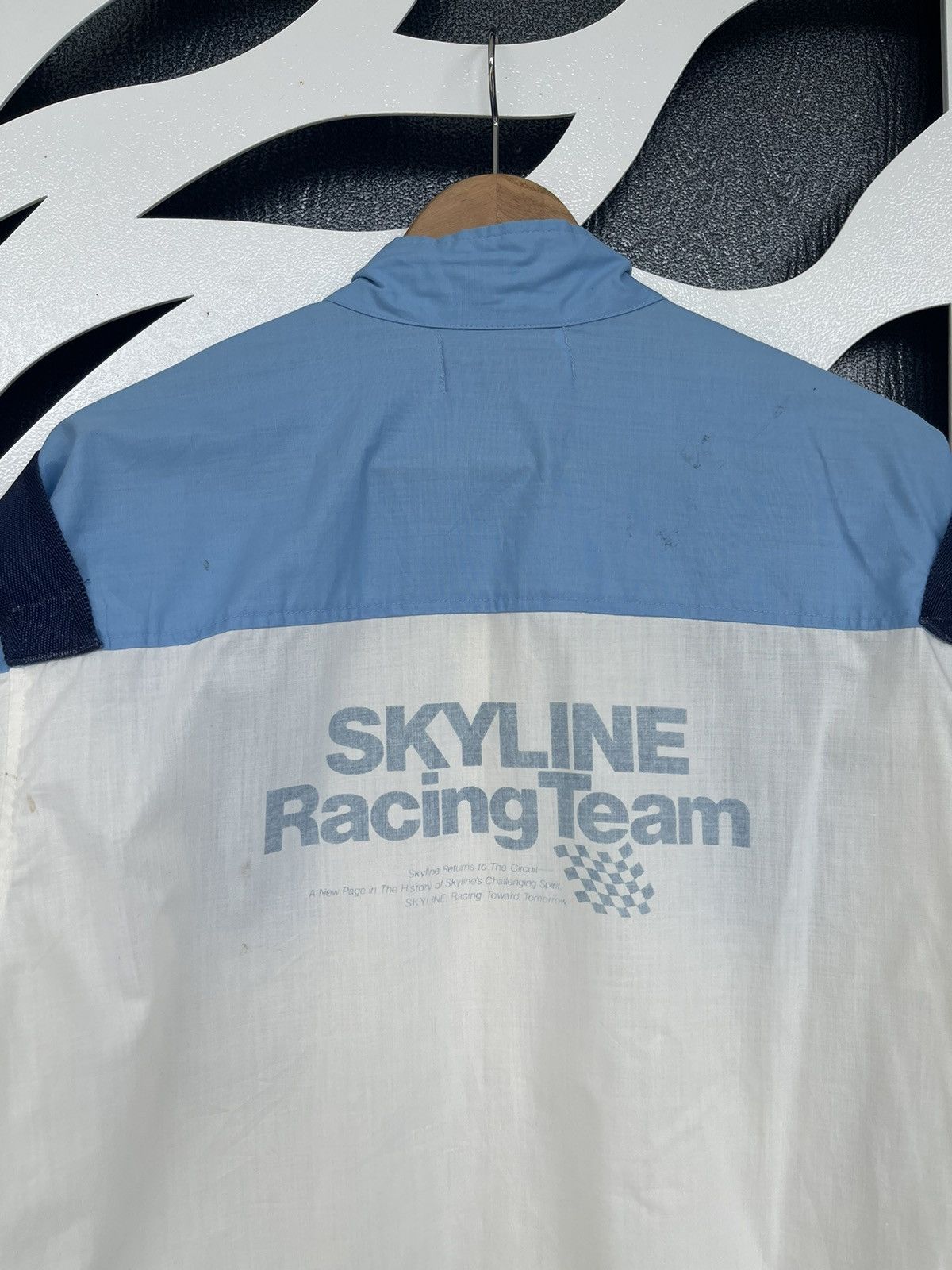 Vintage VINTAGE SKYLINE RACING TEAM BY NISSAN JACKET Size US L / EU 52-54 / 3 - 5 Thumbnail