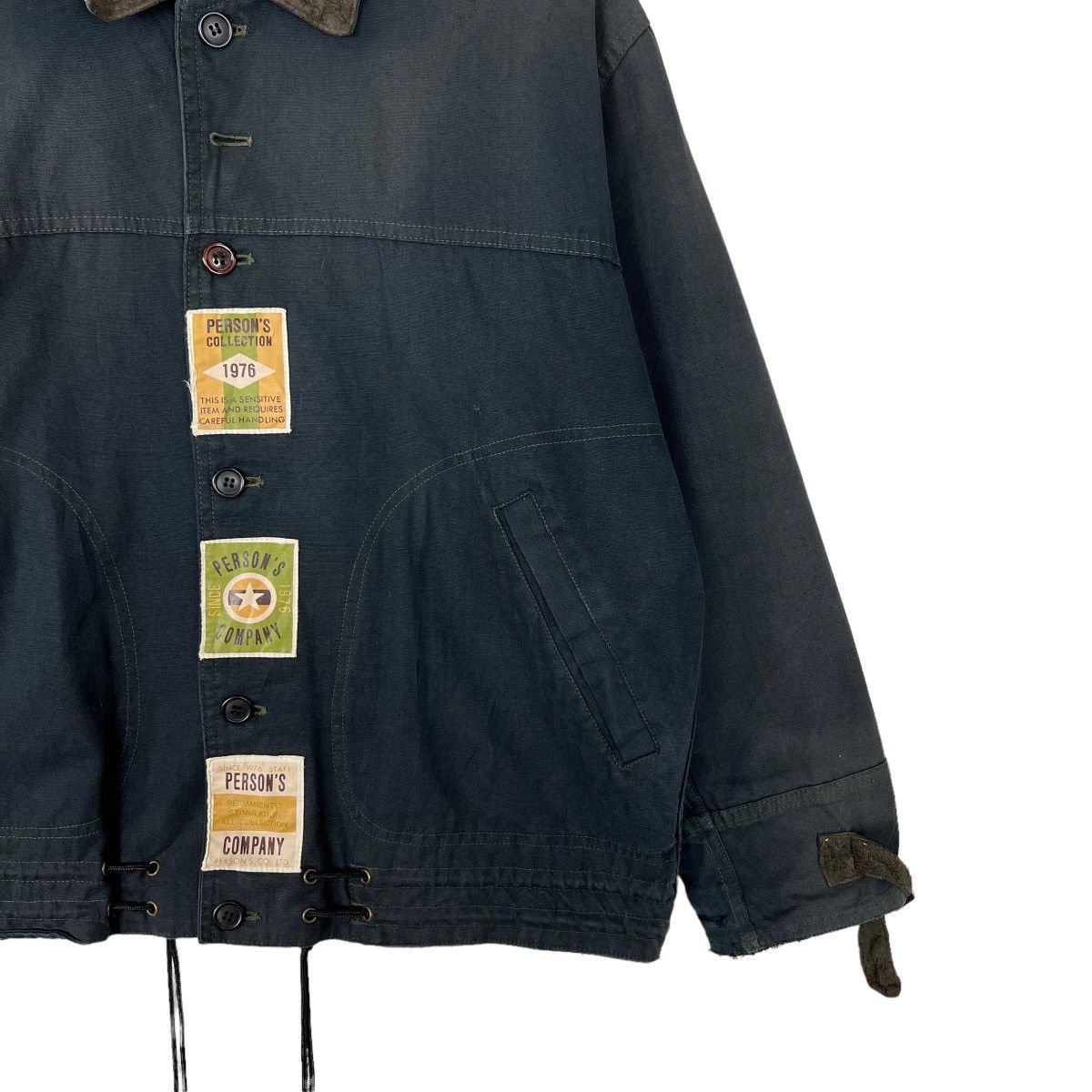 Japanese Brand 🔥 DYED SUN FADED PERSONS JACKET Size US M / EU 48-50 / 2 - 4 Thumbnail