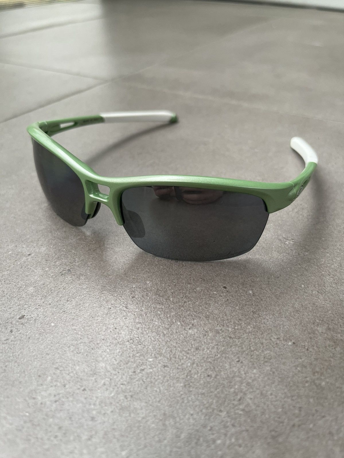 image of Oakley Oo9205-08 "rpm" Green White Shine Sunglasses, Women's
