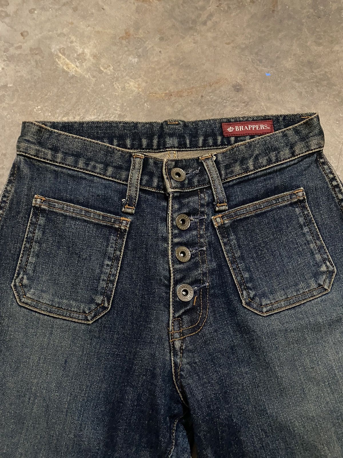 Hysteric Glamour × If Six Was Nine × Le Grande Bleu (L.G.B.) Flare Jeans Edwin Brappers Mud Rusty Grunge Jeans Size US 26 / EU 42 - 3 Thumbnail