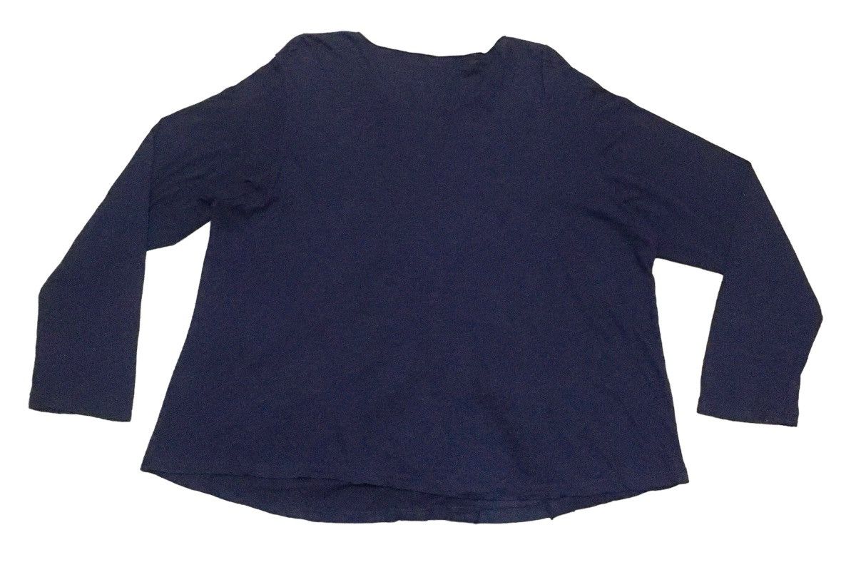 Issey Miyake Vintage Plantation Issey Miyake Long Sleeves T-shirt 2000s Size US L / EU 52-54 / 3 - 2 Thumbnail