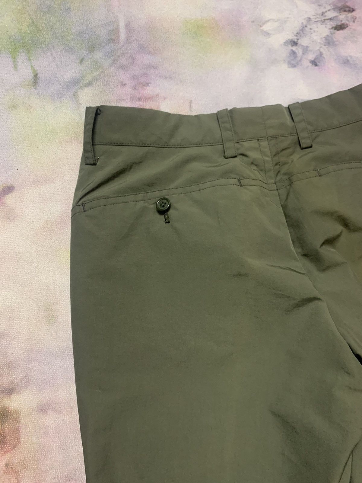 Homme Plisse Issey Miyake Issey Miyake Men Nylon Canvas Cargo Pocket Vintage Pants Size US 30 / EU 46 - 10 Thumbnail