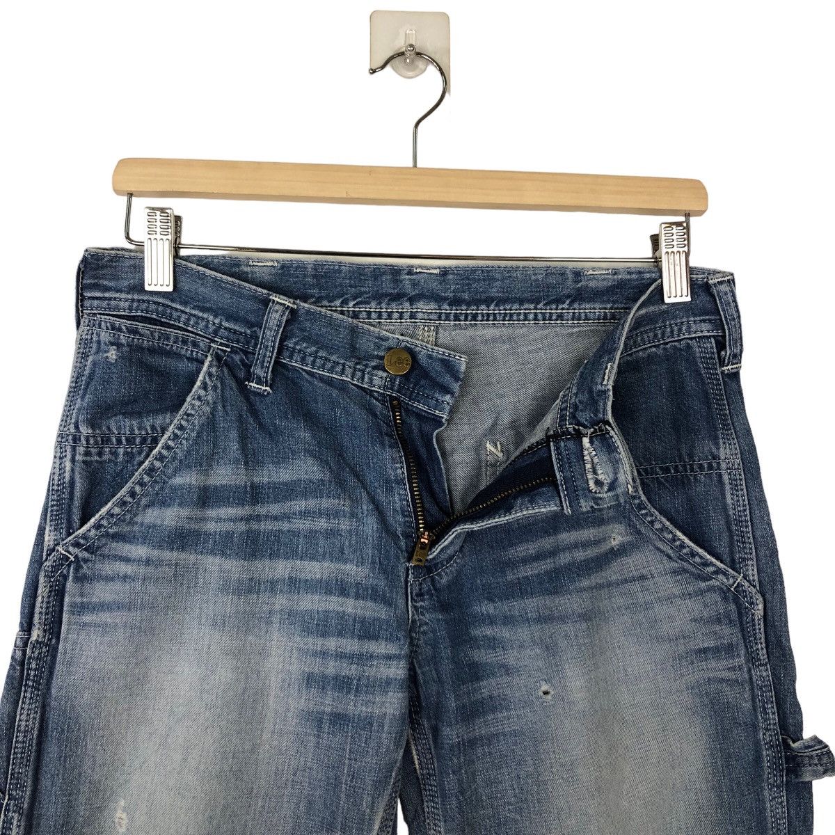 Japanese Brand VINTAGE UNION MADE LEE SANFORIZED DENIM PANTS USA Size US 30 / EU 46 - 8 Thumbnail