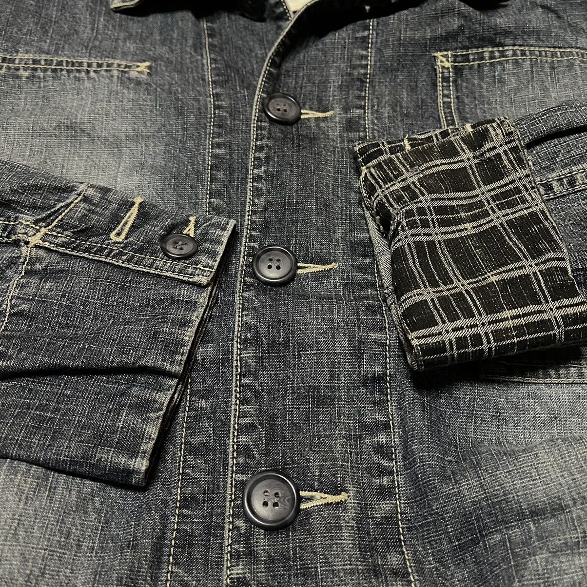 Japanese Brand Vintage ALLIX DESIGN denim jacket Size US L / EU 52-54 / 3 - 7 Thumbnail