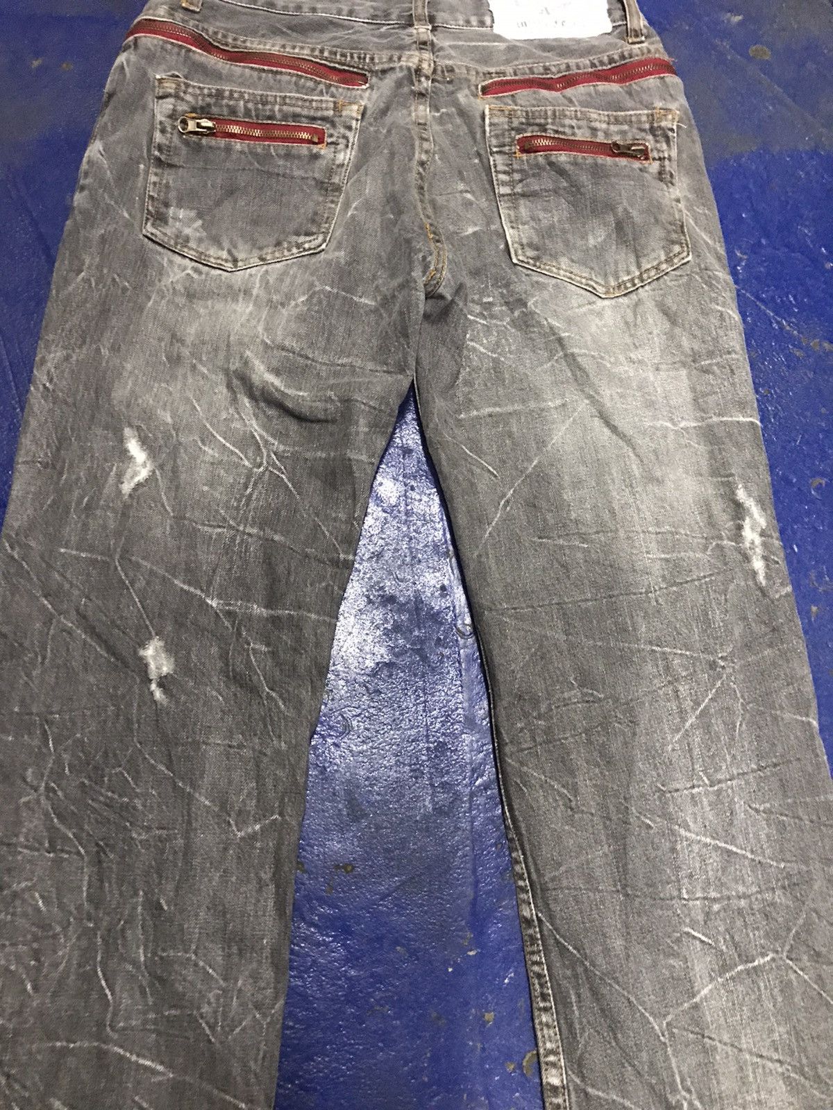 Hysteric Glamour Flare jeans Japanese brand distressed Size US 32 / EU 48 - 4 Thumbnail