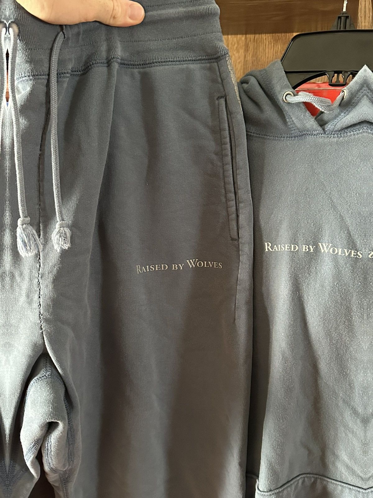 image of Raised By Wolves Rbw Blue Sweatsuit Bundle, Men's (Size Large)