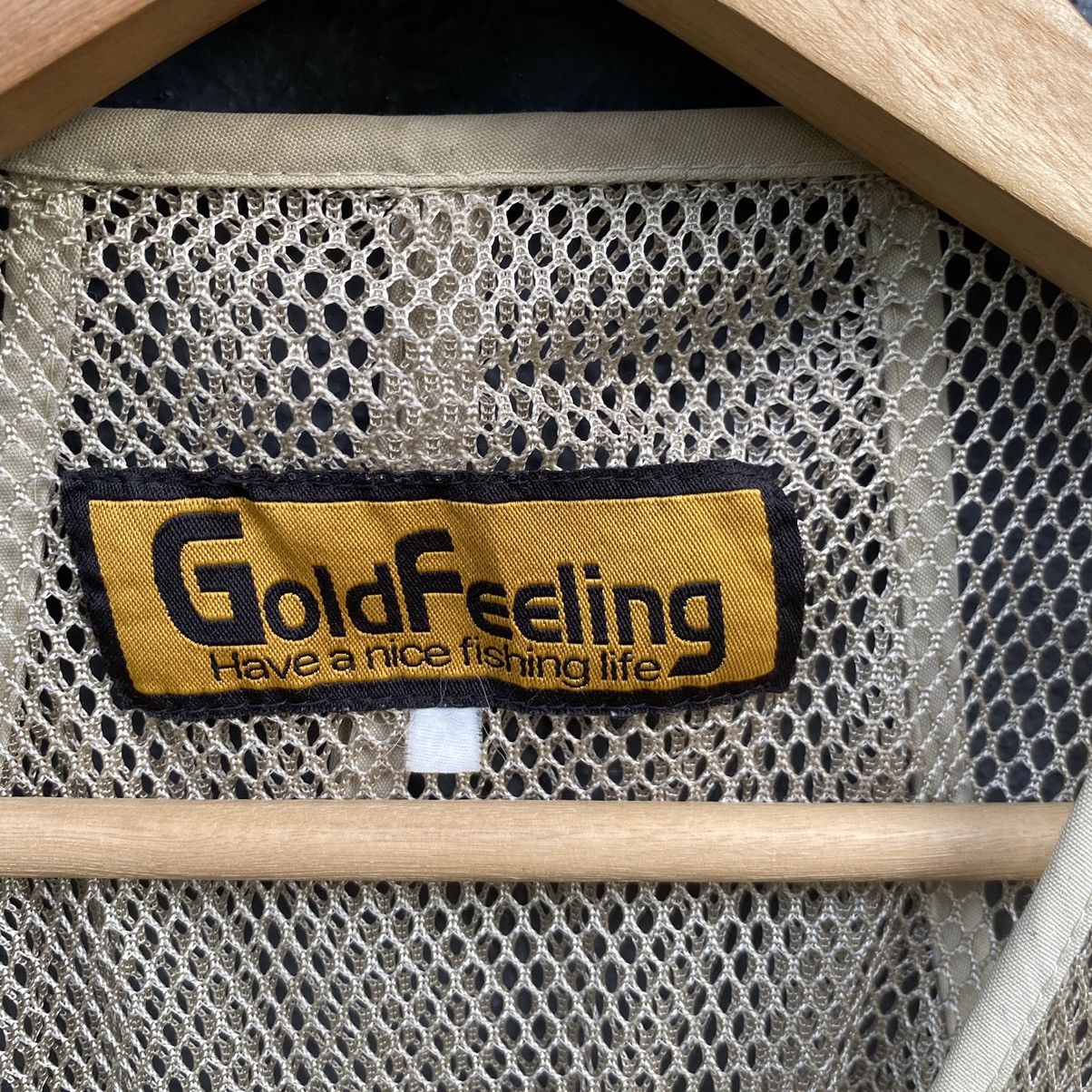 Japanese Brand Vintage Gold Feeling Fishing Life ERD GRUNGE Vest Size US L / EU 52-54 / 3 - 8 Thumbnail