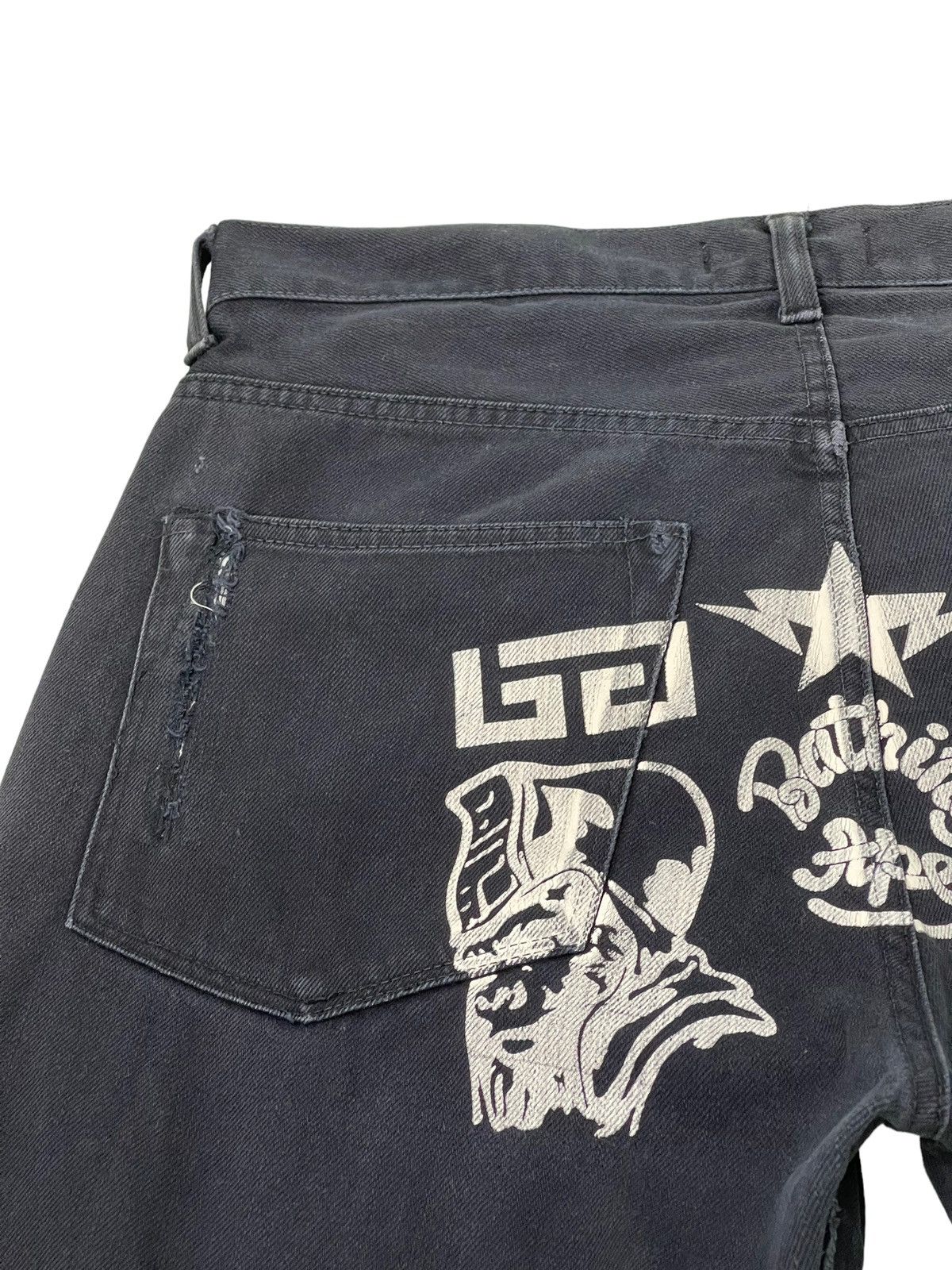 Bape Multi Logo Denim Size US 34 / EU 50 - 9 Thumbnail
