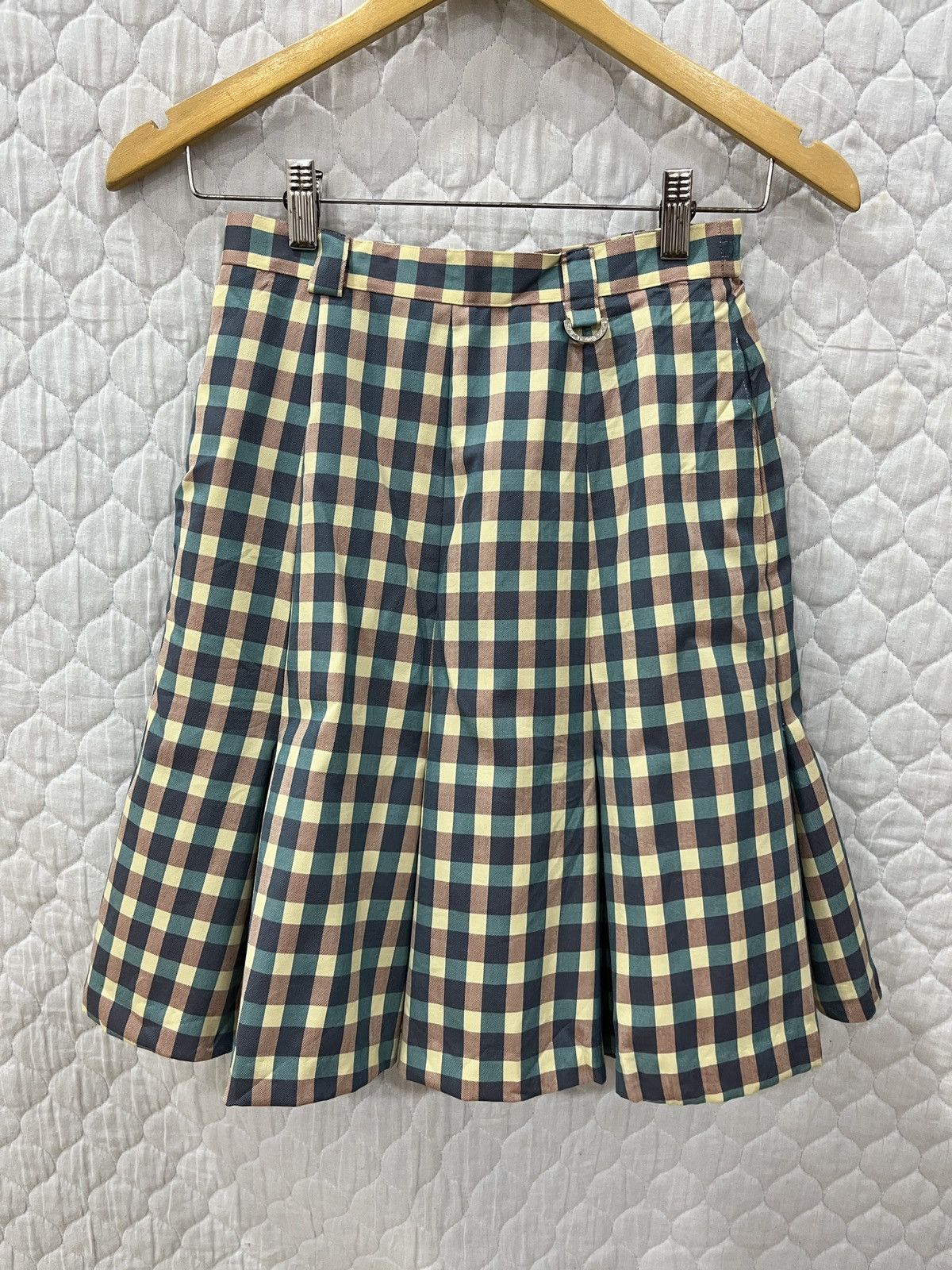 Christian Dior Monsieur × Vintage (Qqqq). CHRISTIAN DIOR PLEATED SKIRTS Size 24" / US 00 / IT 34 - 1 Thumbnail