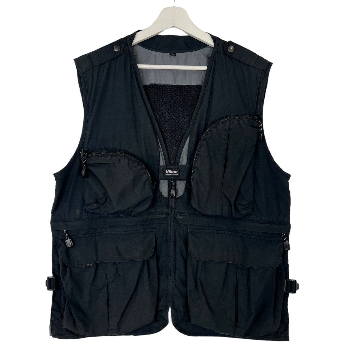 Japanese Brand × Nikon 🔥 NIKON CARGO CAMERA MAN VEST Size US L / EU 52-54 / 3 - 1 Thumbnail