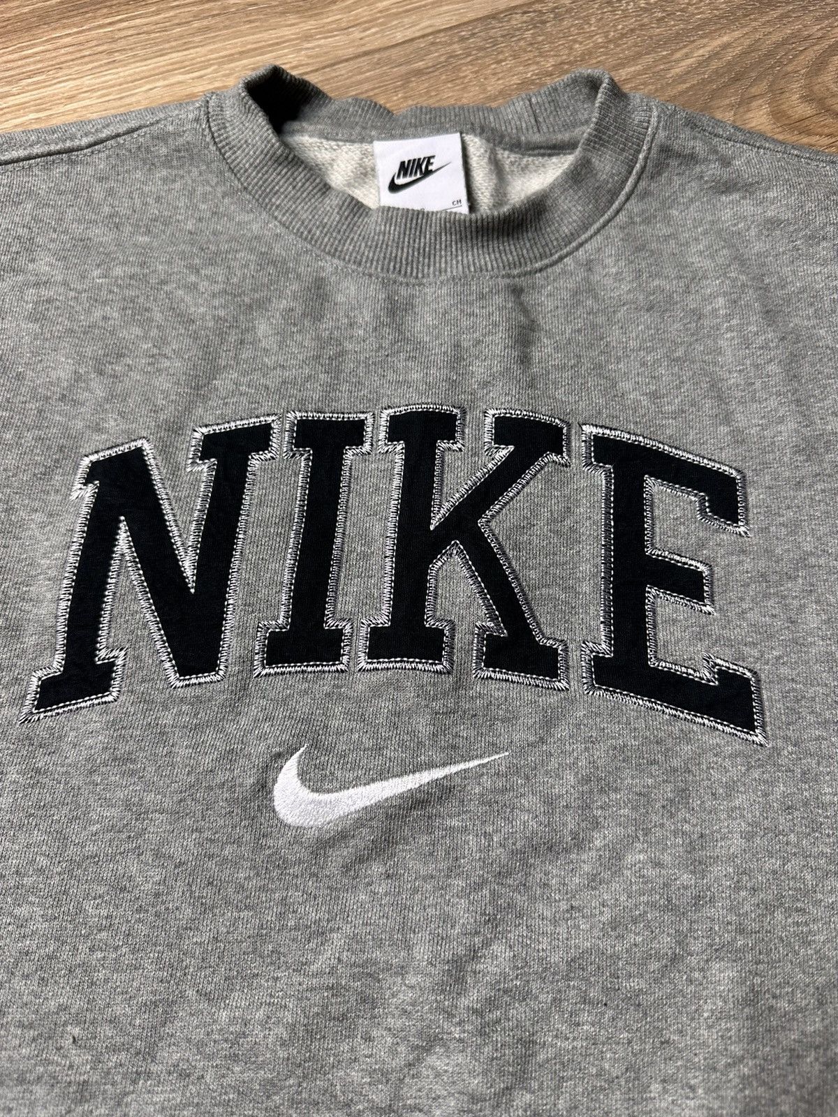 Nike × Nike ACG NIKE Y2K BIG SWOOSH EMBROIDERED MENS SWEATSHIRT DRILL Size US S / EU 44-46 / 1 - 3 Thumbnail