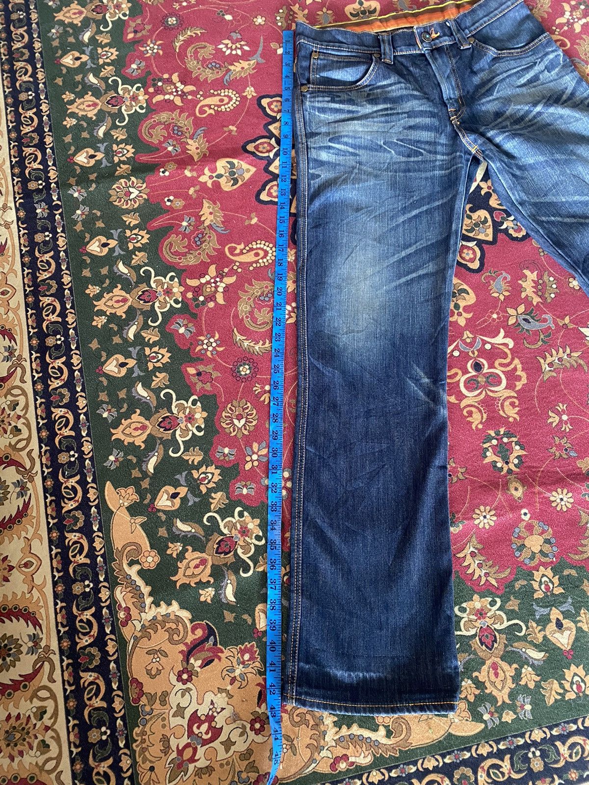 Edwin Vintage Edwin 503 Blue Trip Size US 32 / EU 48 - 19 Thumbnail