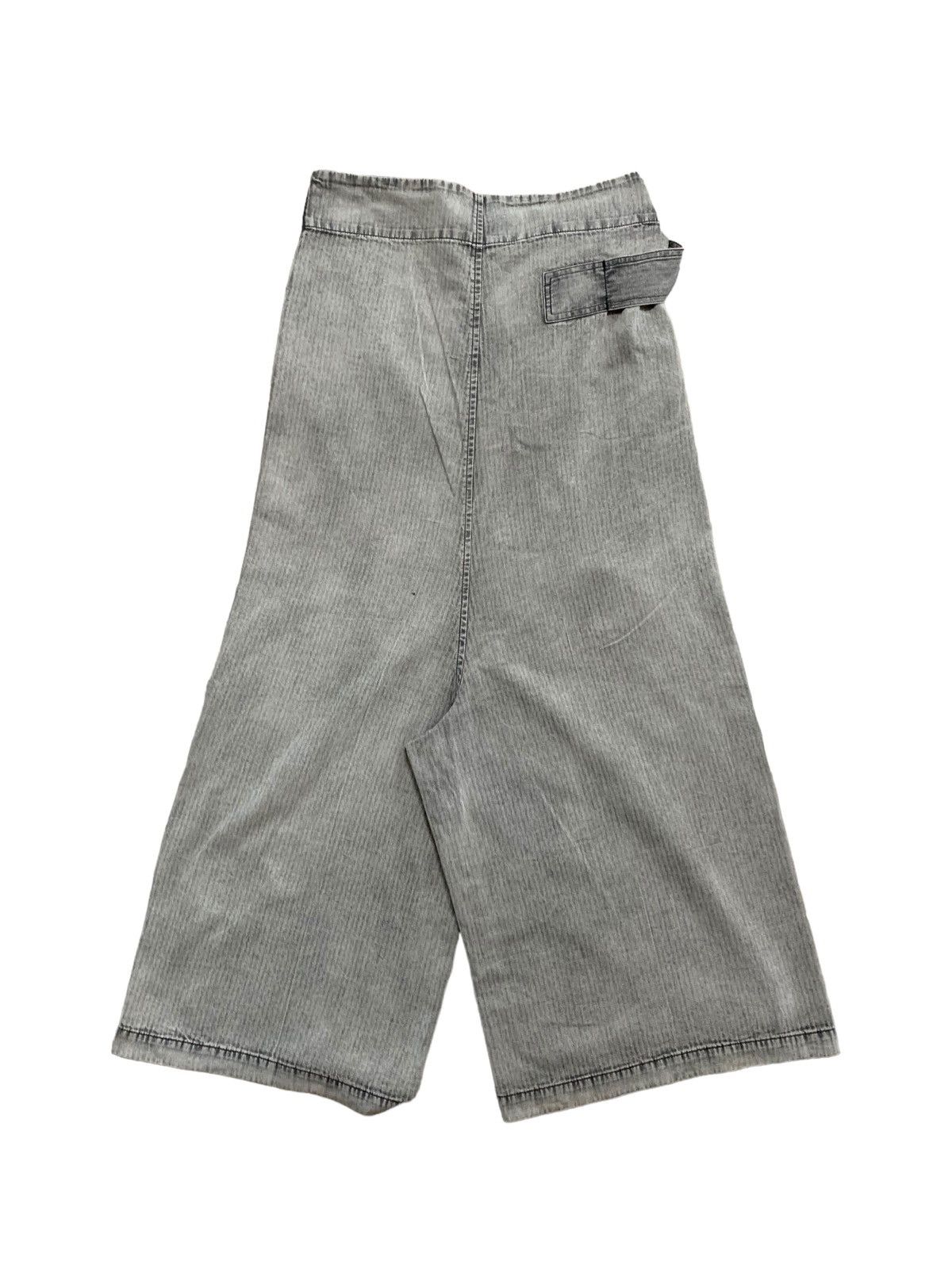Y's × Y's for Men × Yohji Yamamoto Yohji Yamamoto Y’s Sulfur Herringbone Bleach Ribbon Pants Size US 28 / EU 44 - 4 Thumbnail