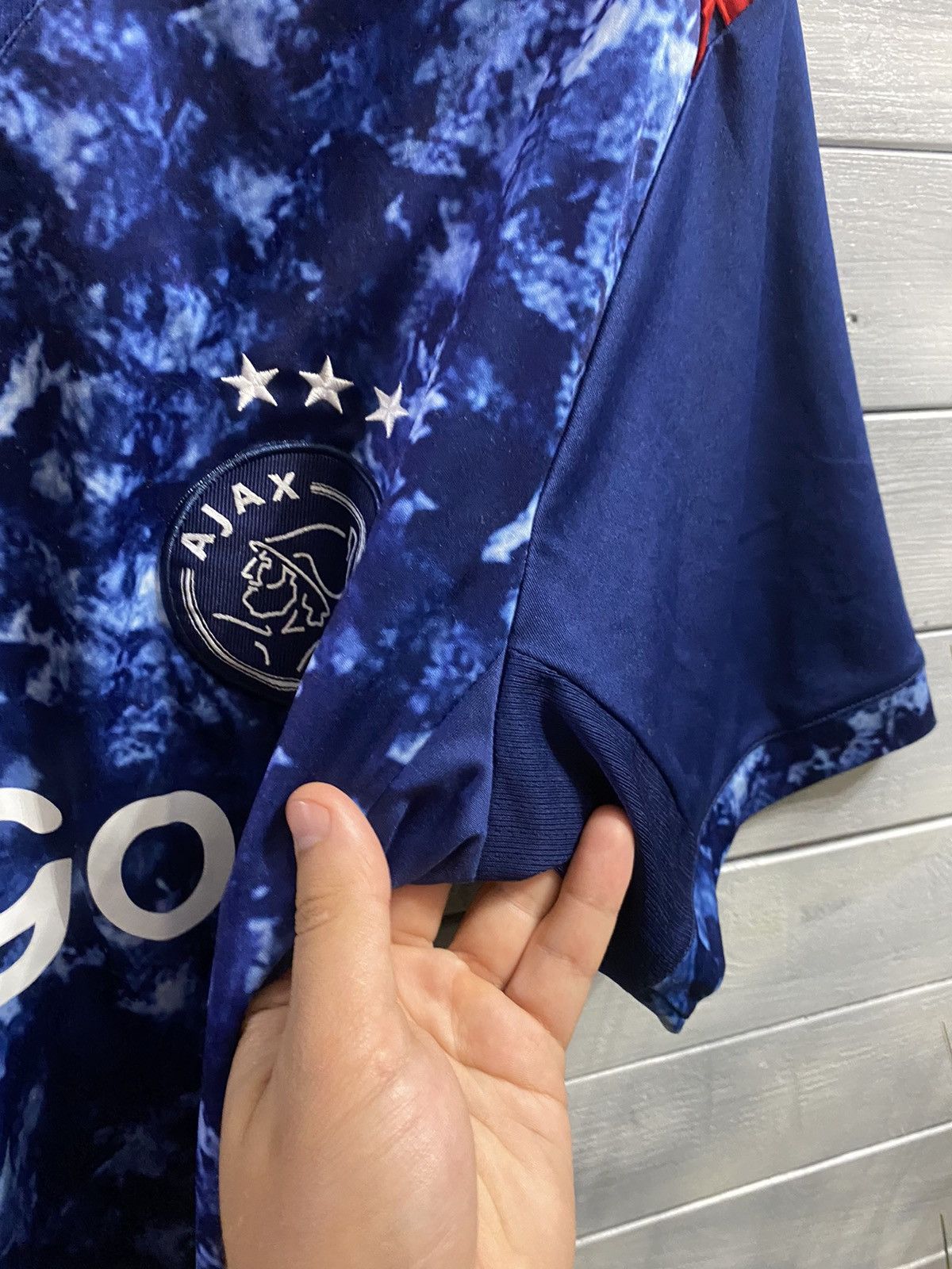 Adidas Rare Football Soccer Jersey Ajax x Adidas 2017-2018 SS’. Size US M / EU 48-50 / 2 - 6 Thumbnail