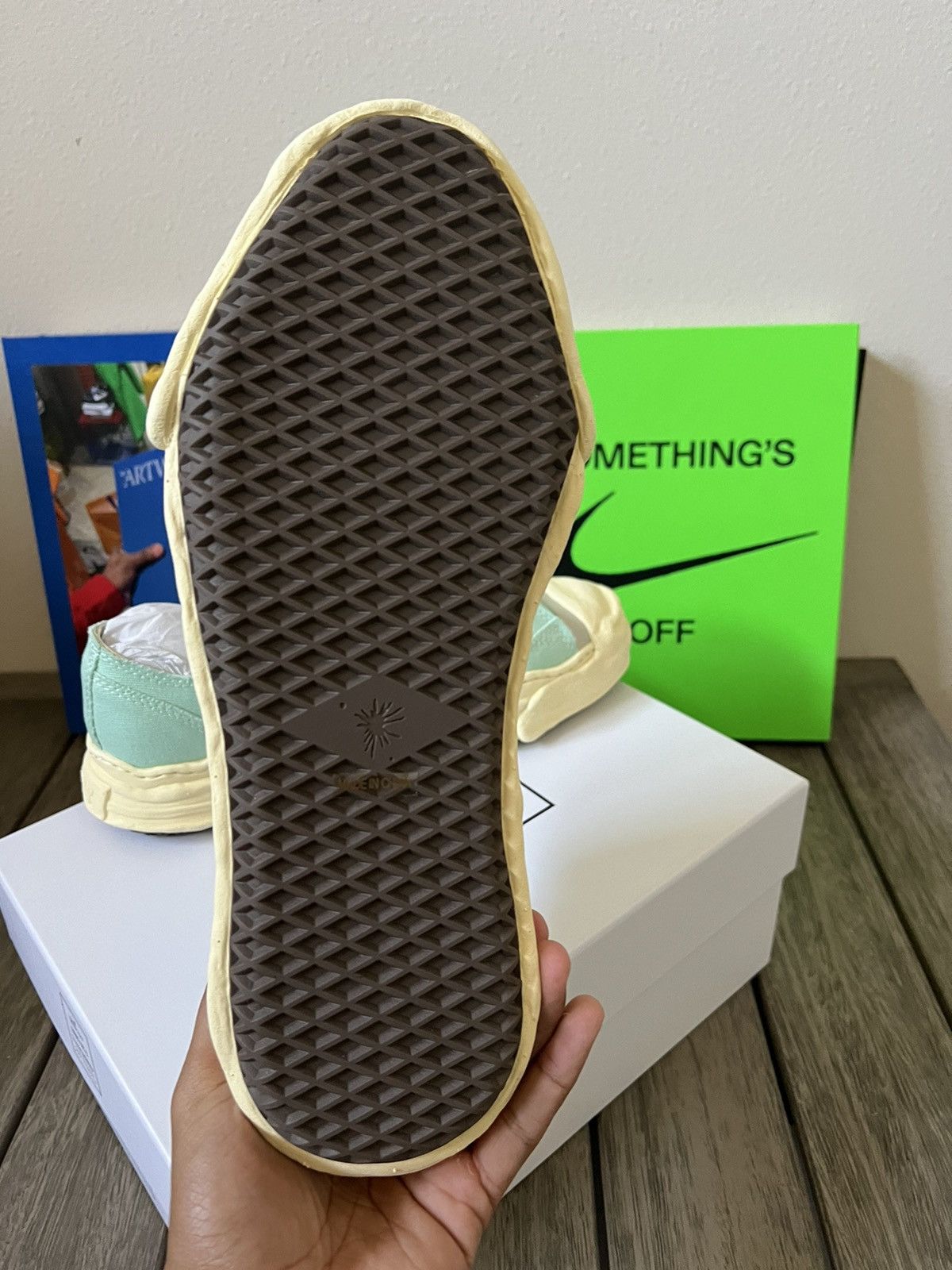 Maison MIHARA YASUHIRO Maison Mihara Yasuhiro Canvas Aged OG Sole Cap Shoes Size US 12 / EU 45 - 8 Thumbnail