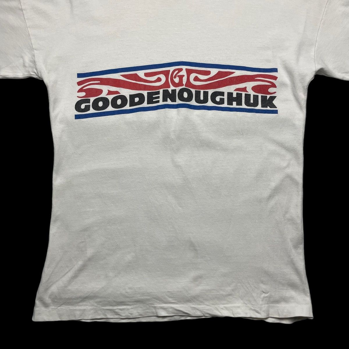 GOODENOUGH 🇯🇵 VINTAGE GOODENOUGH UK SPELL OUT BAGGY TSHIRT Size US XL / EU 56 / 4 - 4 Thumbnail