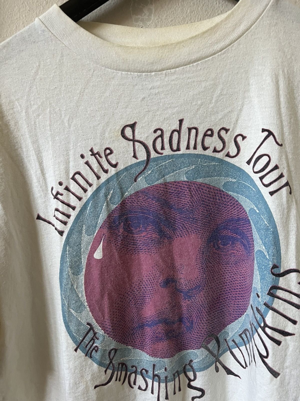 Band Tees Smashing Pumpkings Infinite Sadness Vintage 96 World T-shirt Size US XL / EU 56 / 4 - 4 Thumbnail