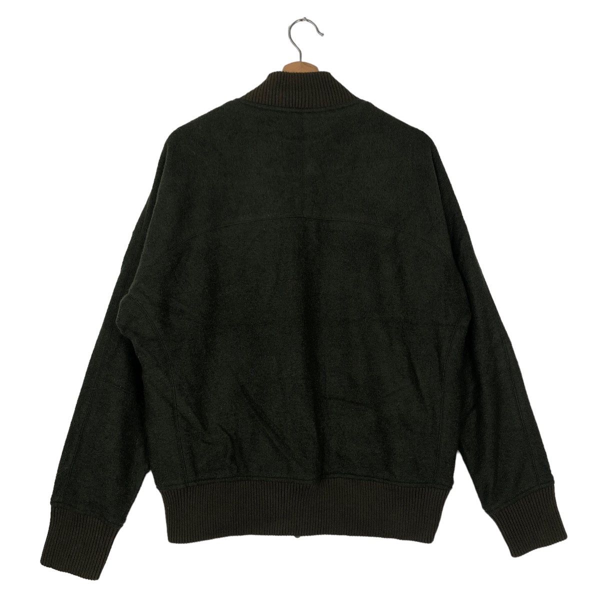 Japanese Brand VINTAGE WOOL BOMBER JACKET BOYCOTT JAPAN ISSEY MIYAKE Size US M / EU 48-50 / 2 - 7 Thumbnail