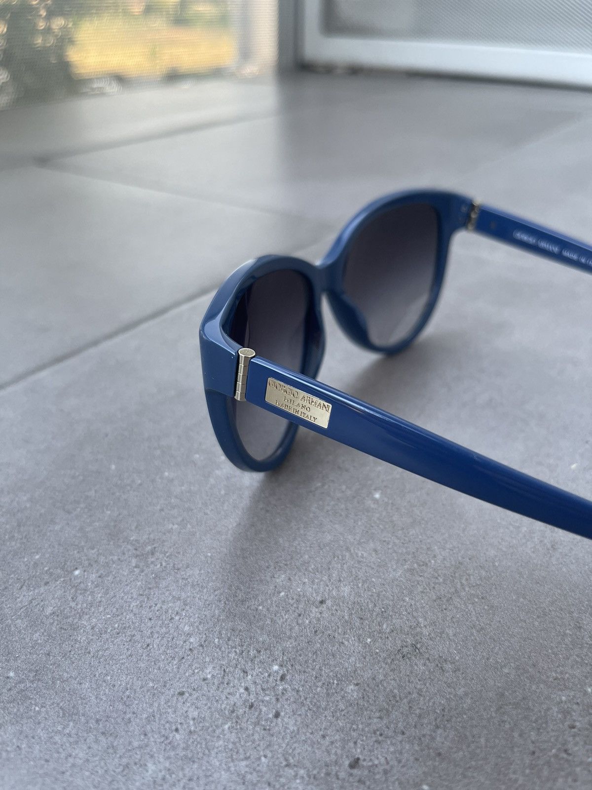 Emporio Armani Giorgio Armani AR8021 5114/8G Blue Sunglasses Size ONE SIZE - 6 Thumbnail