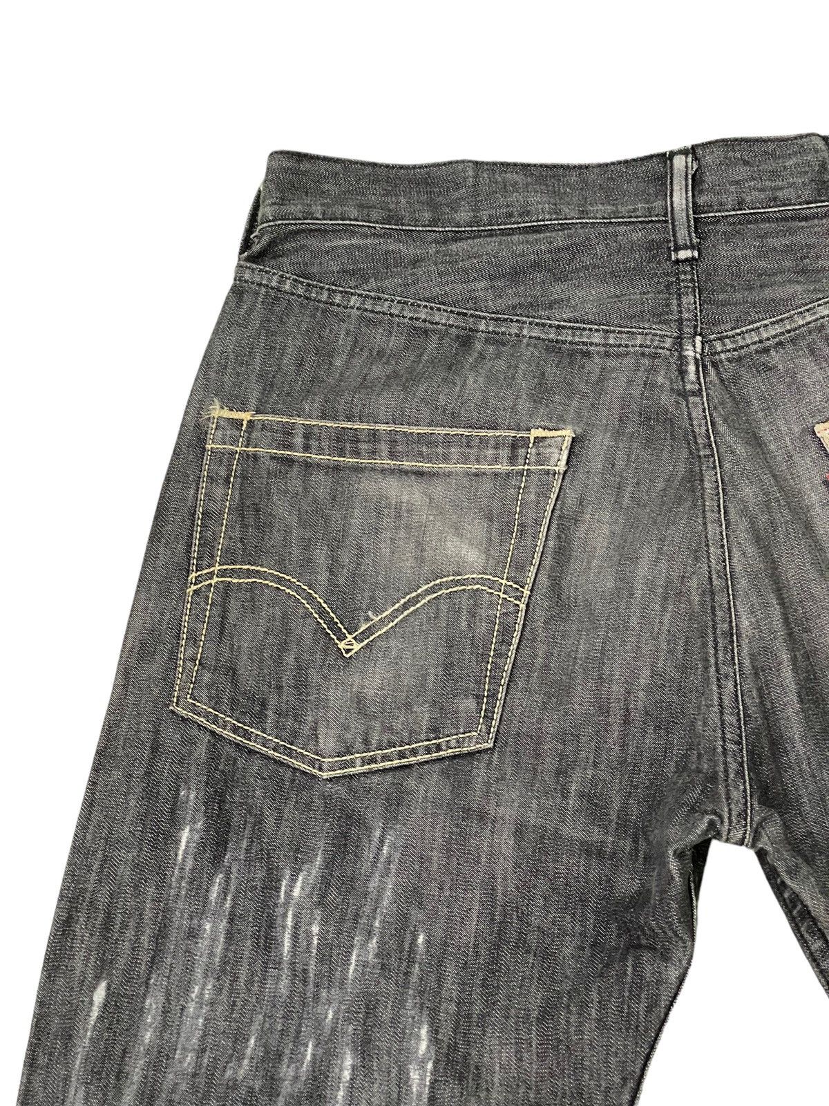 Fragment Design Levi’s Fenom Fragment Design Distres Thin Denim Regular 6🟦0 Size US 32 / EU 48 - 8 Thumbnail