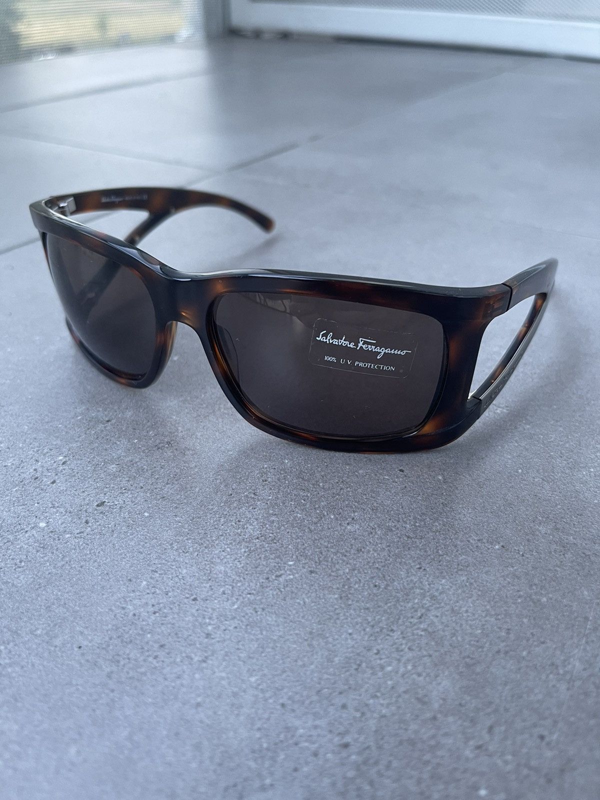 Salvatore Ferragamo Salvatore Ferragamo 2091 103/3 Tiger Camo Sunglasses Size ONE SIZE - 2 Thumbnail
