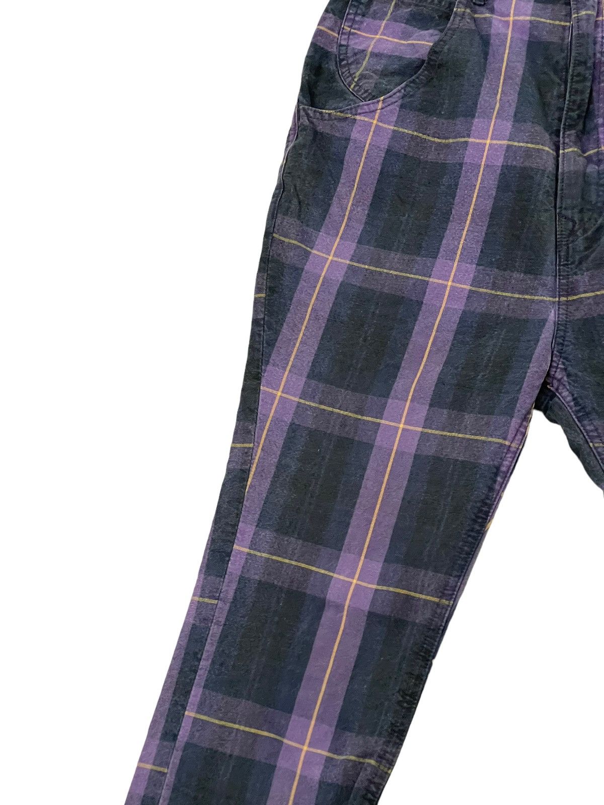 Japanese Brand Drop Croth Kapital Check Pant Slim 5🟦8 Size US 28 / EU 44 - 14 Thumbnail