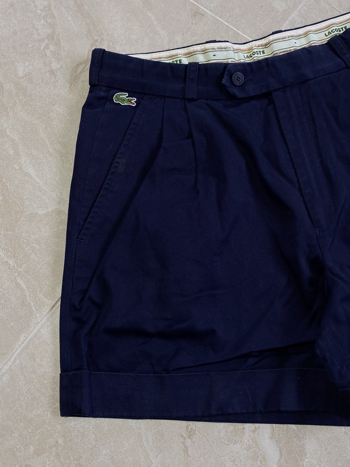 Lacoste Vintage 90s Lacoste streetwear shorts Size US 32 / EU 48 - 2 Thumbnail