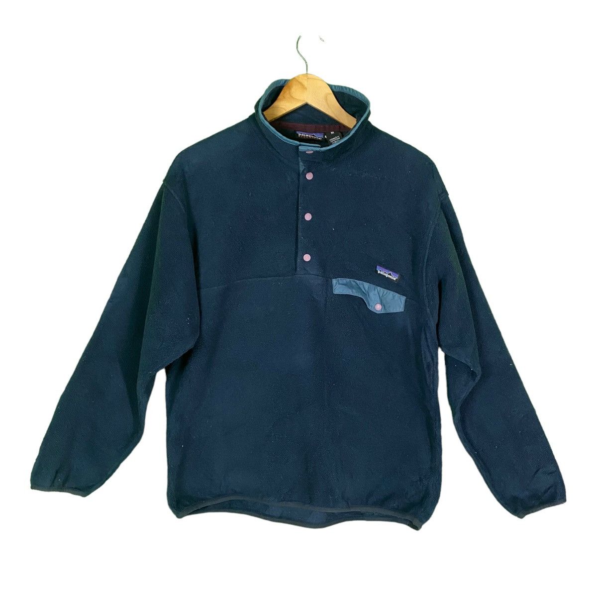 Designer × Patagonia Vintage Patagonia Synchilla Fleece Jacket Size US M / EU 48-50 / 2 - 5 Thumbnail