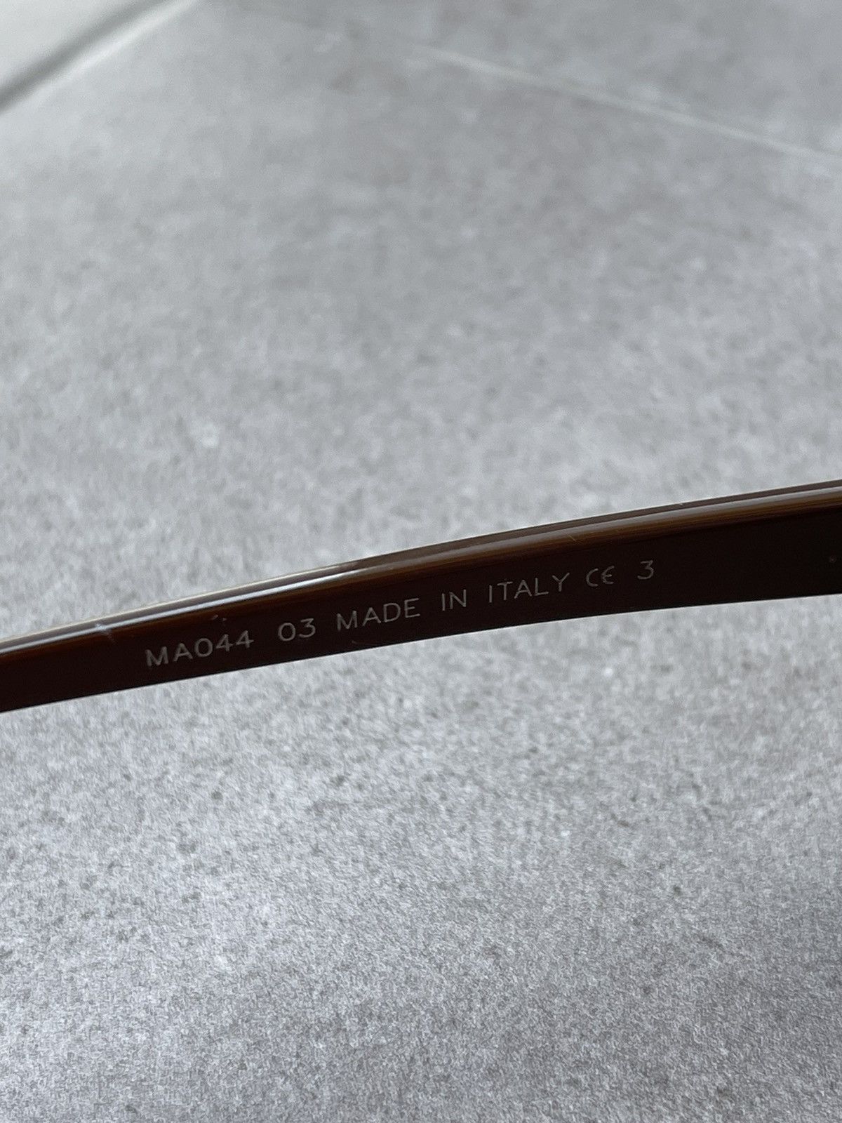 Marni Marni MA044 03 Silver Brown Round Square Sunglasses Size ONE SIZE - 11 Thumbnail
