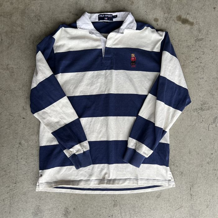 Polo Ralph Lauren Vintage Polo Sport Polo Bear Rugby Shirt Grailed