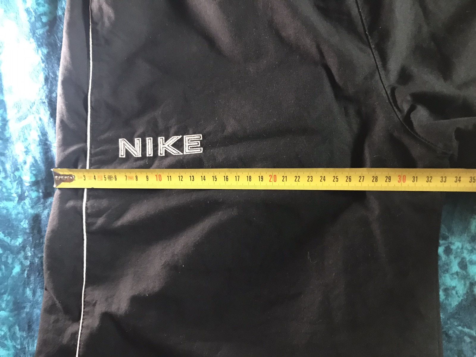 Nike Vintage Nike Shorts Swoosh Big Logo Y2K Drill 90s Size XL Size US 34 / EU 50 - 17 Thumbnail