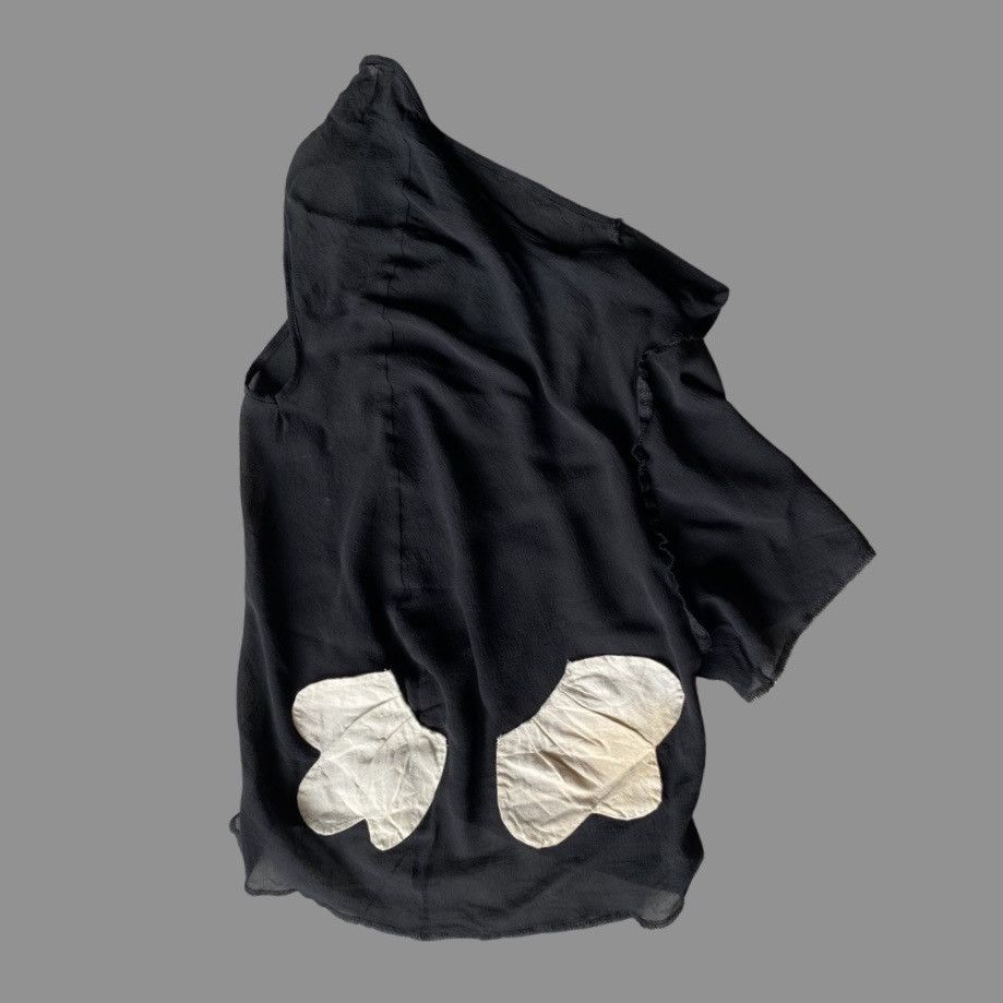 Comme des Garcons SS04 Asymmetric Sheer Mesh Top Size S / US 4 / IT 40 - 3 Thumbnail